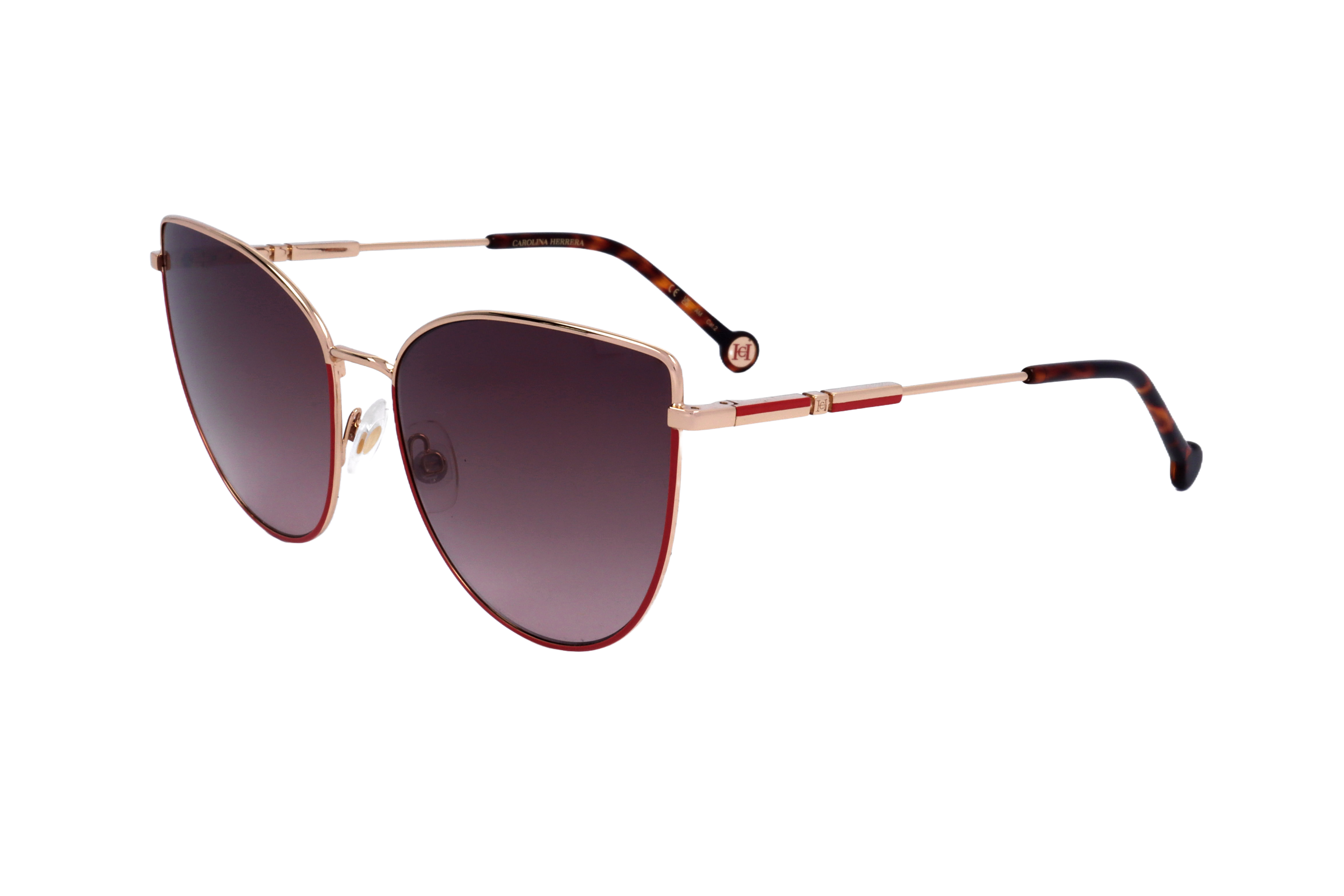 Carolina Herrera Women's 59mm Gold Red Sunglasses HER0138-S-Y11-59