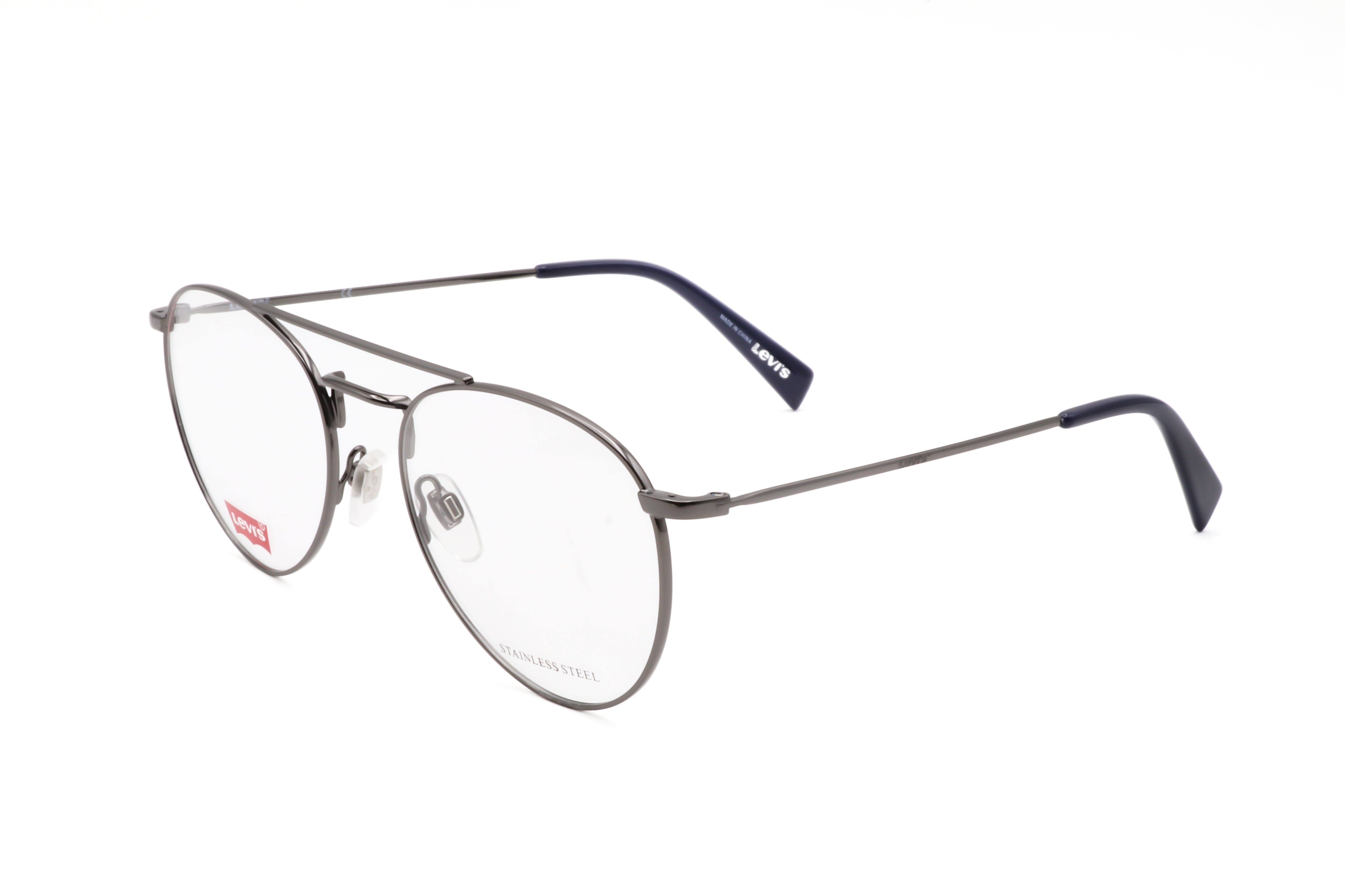 Levi's Unisex 54 mm Dark Ruthenium Eyeglasses LV1006-KJ1-54
