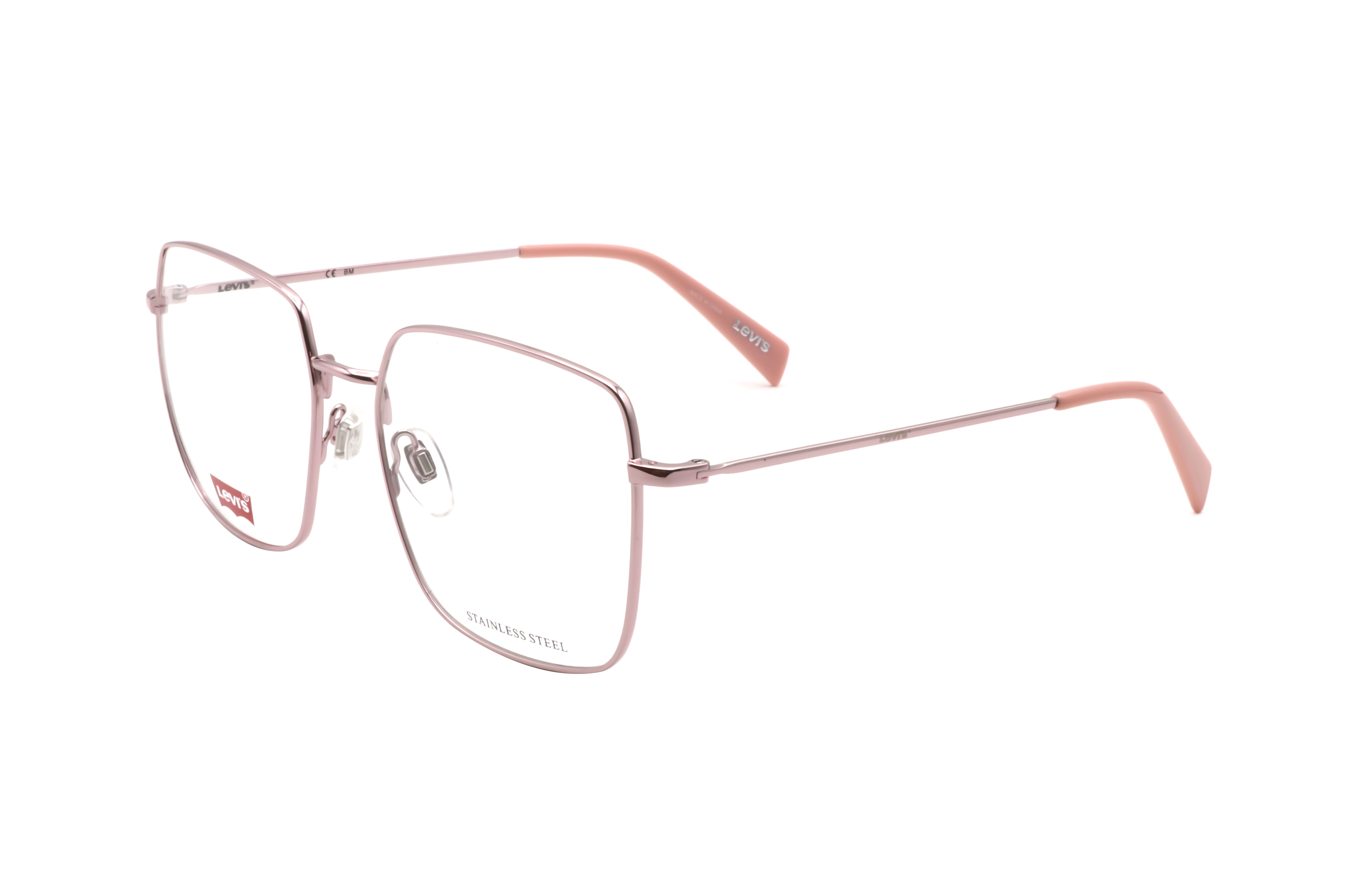 Levi's Women's 54mm Pink Eyeglasses LV1010-35J-54
