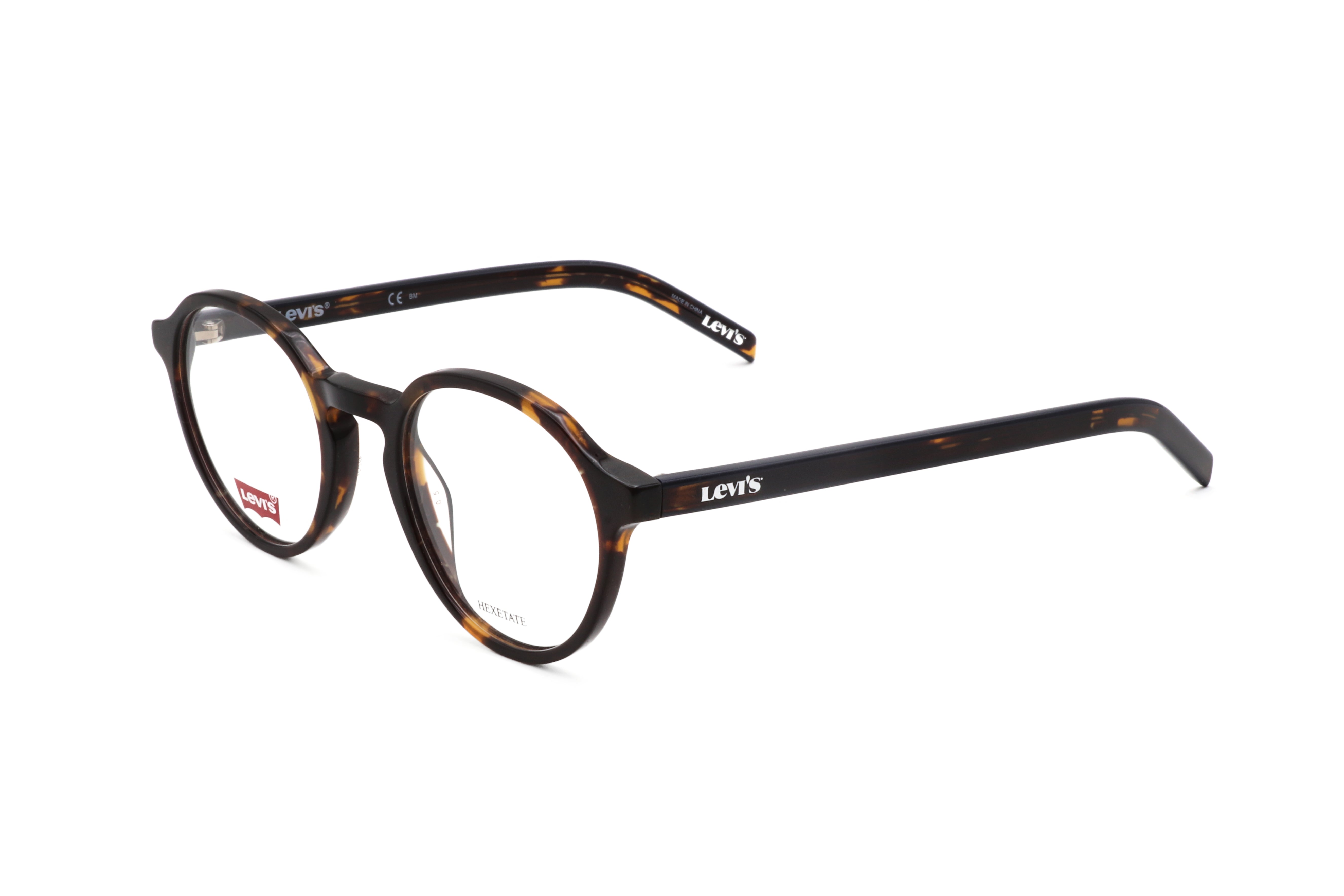 Levi's Unisex 49 mm Havana Eyeglasses LV1023-086-49