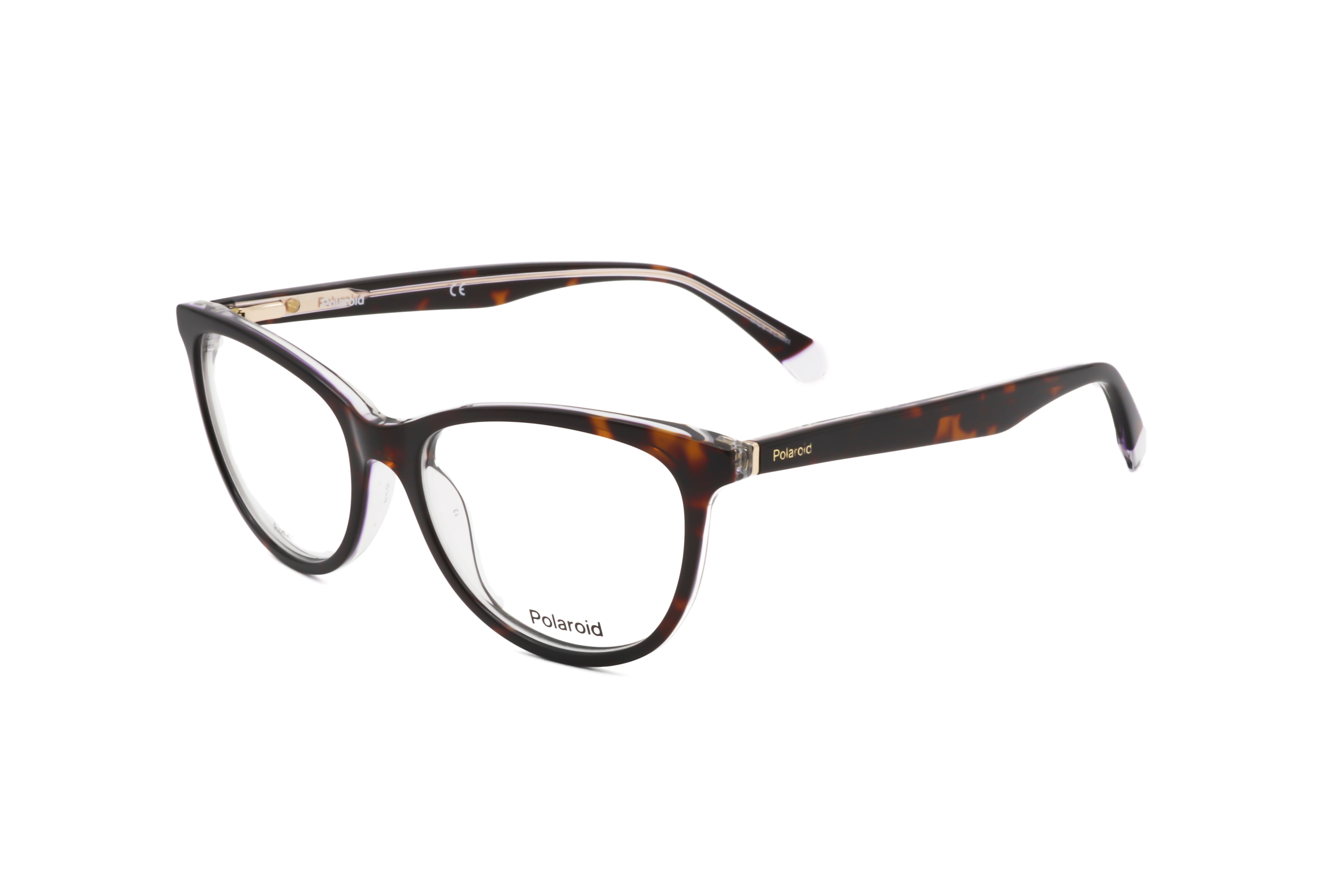 Polaroid Women's 52 mm Havana Crystal Eyeglasses PLDD395-KRZ-52