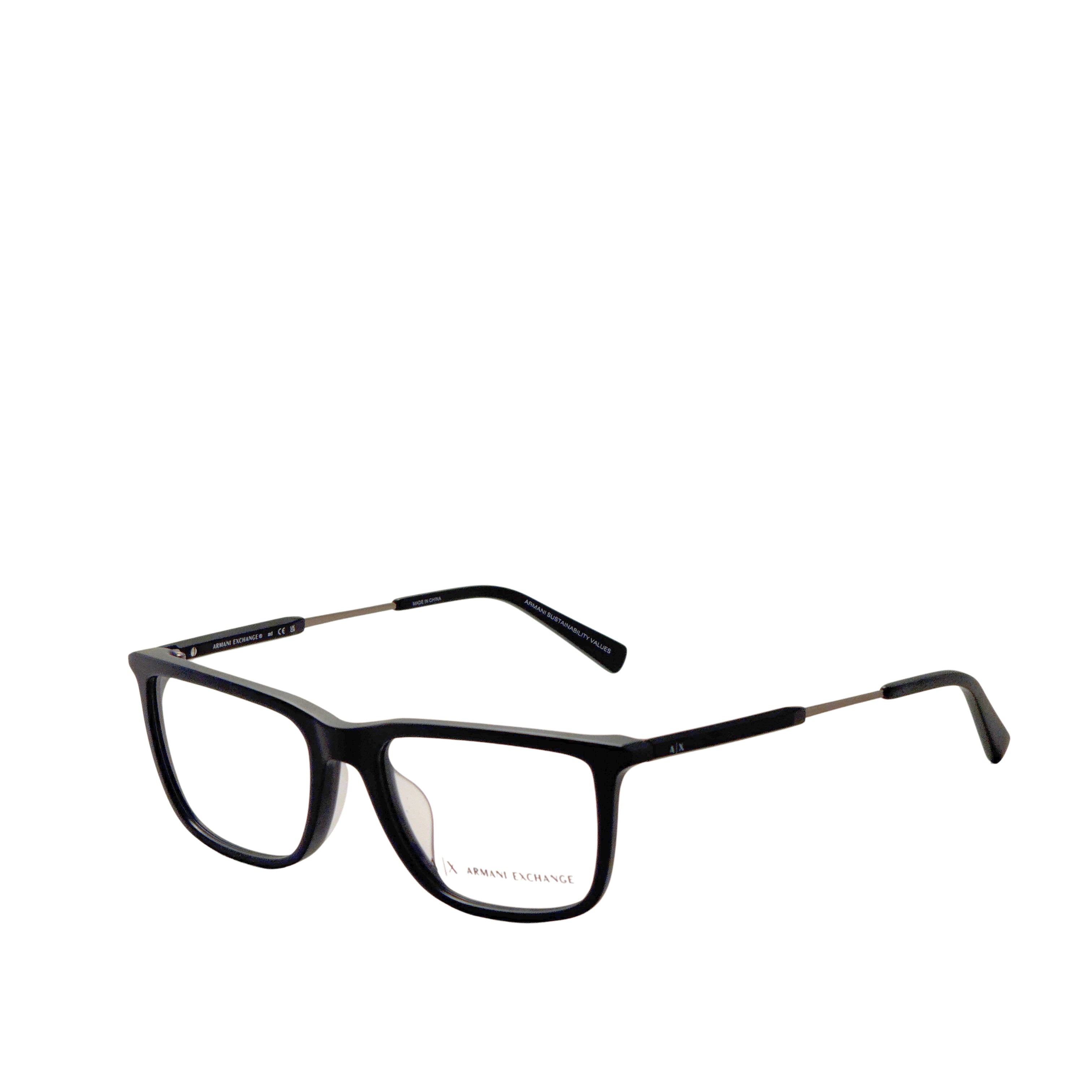 Armani Exchange Men's 54mm Matte Blue Eyeglasses AX3126F-8380-54