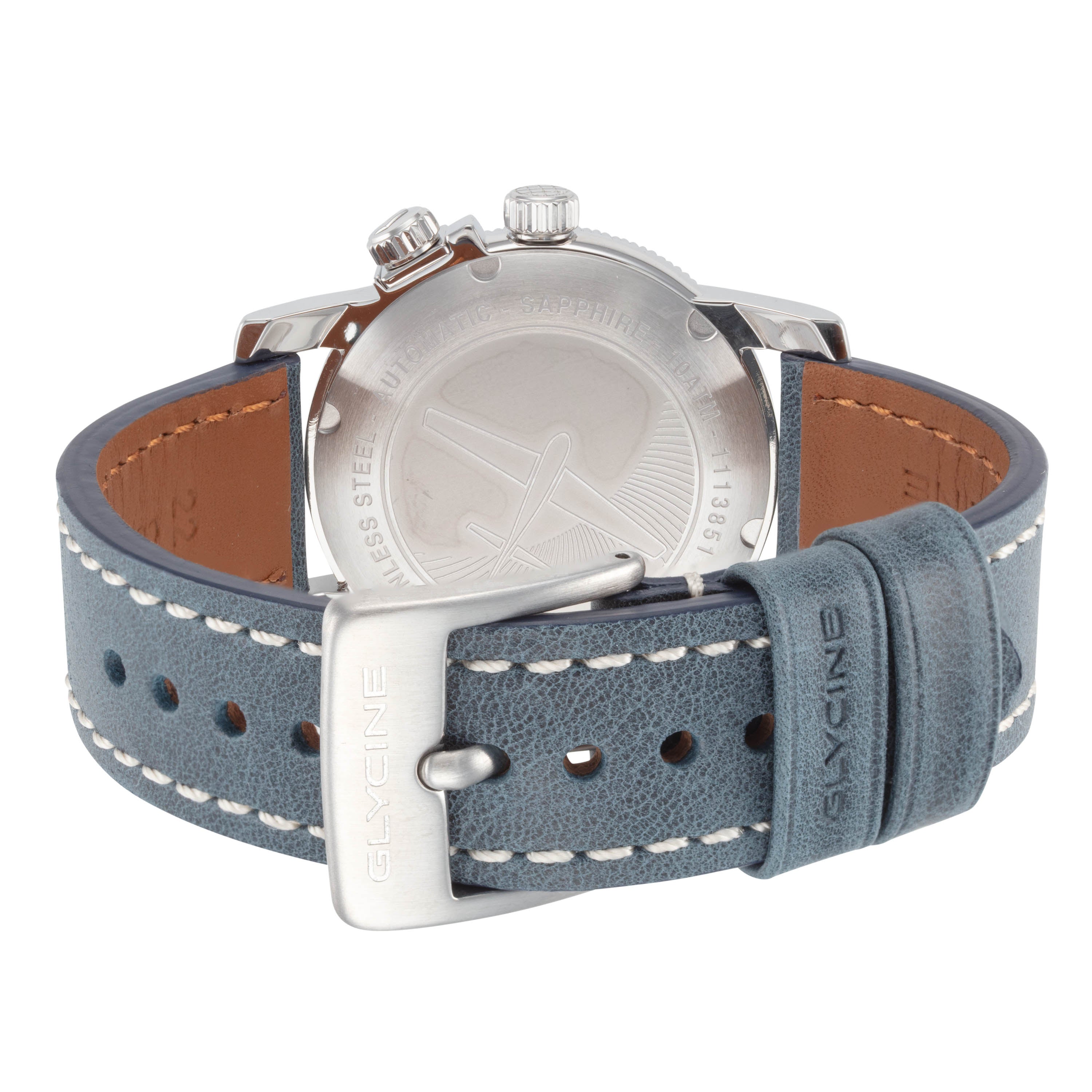 Glycine Men's Ariman Double Twelve 42mm Automatic Watch GL0553