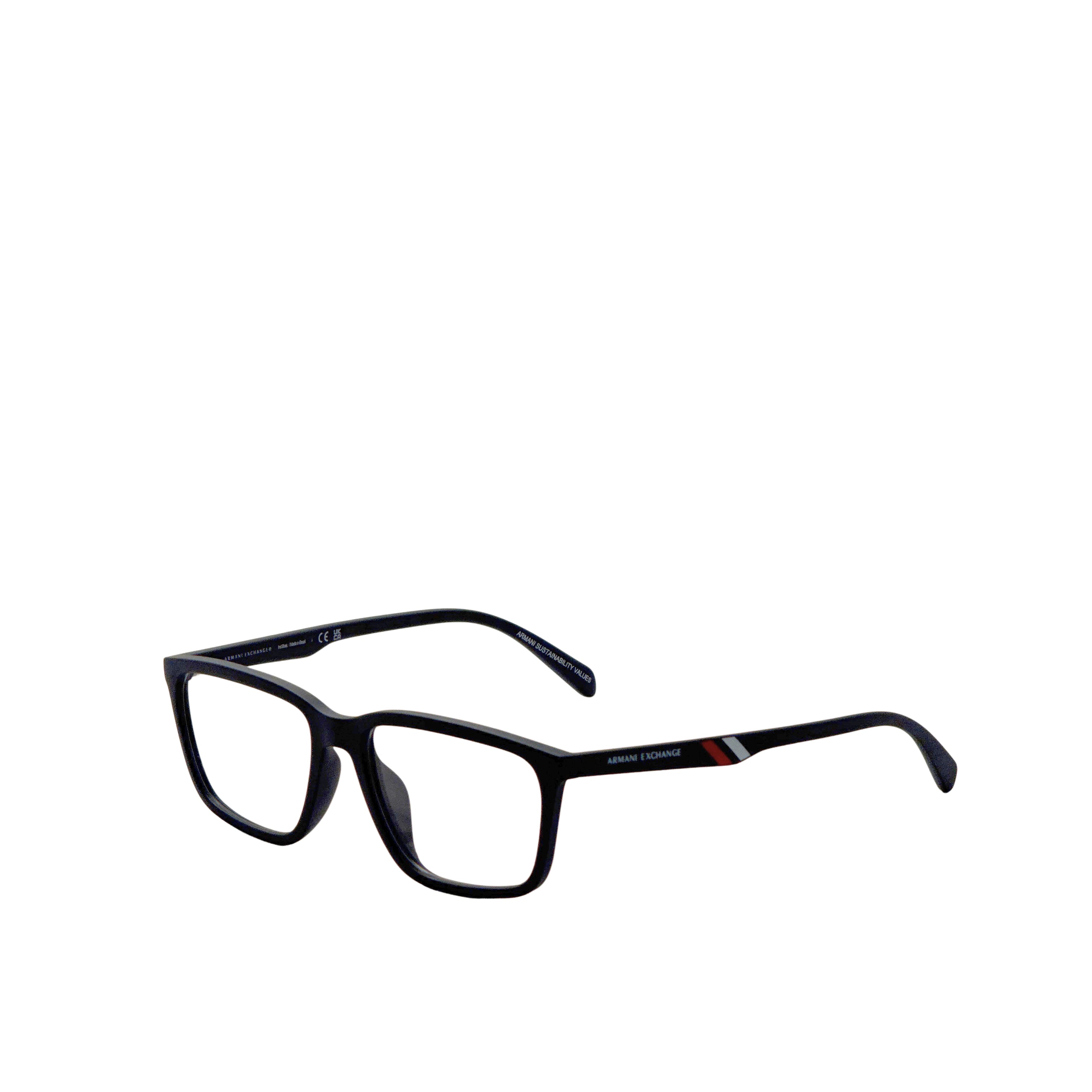 Armani Exchange Men's 55mm Matte Blue Eyeglasses AX3089U-8181-55