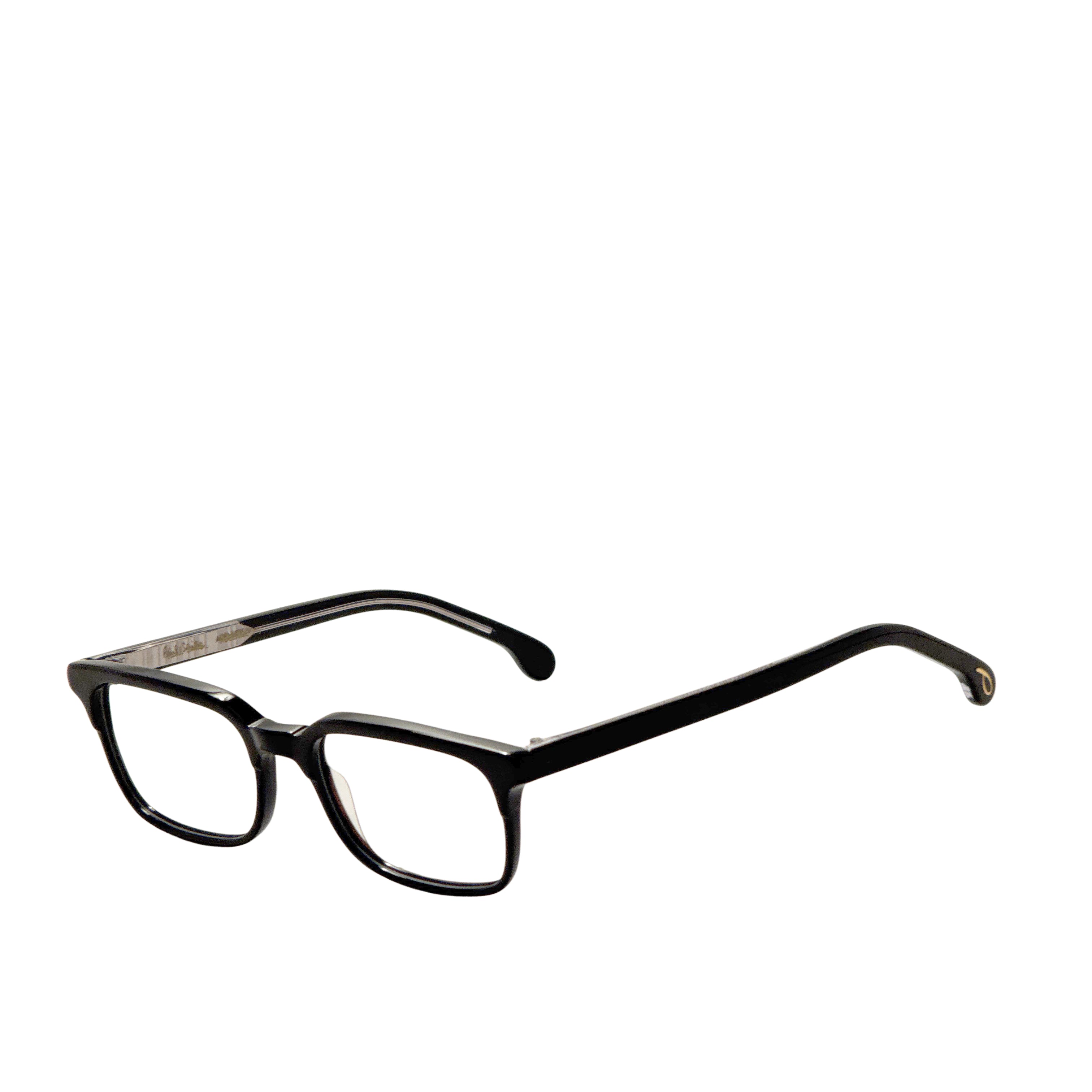 Paul Smith Unisex Adelaide 52mm Black Ink Crystal Eyeglasses PSOP002V1-001-52