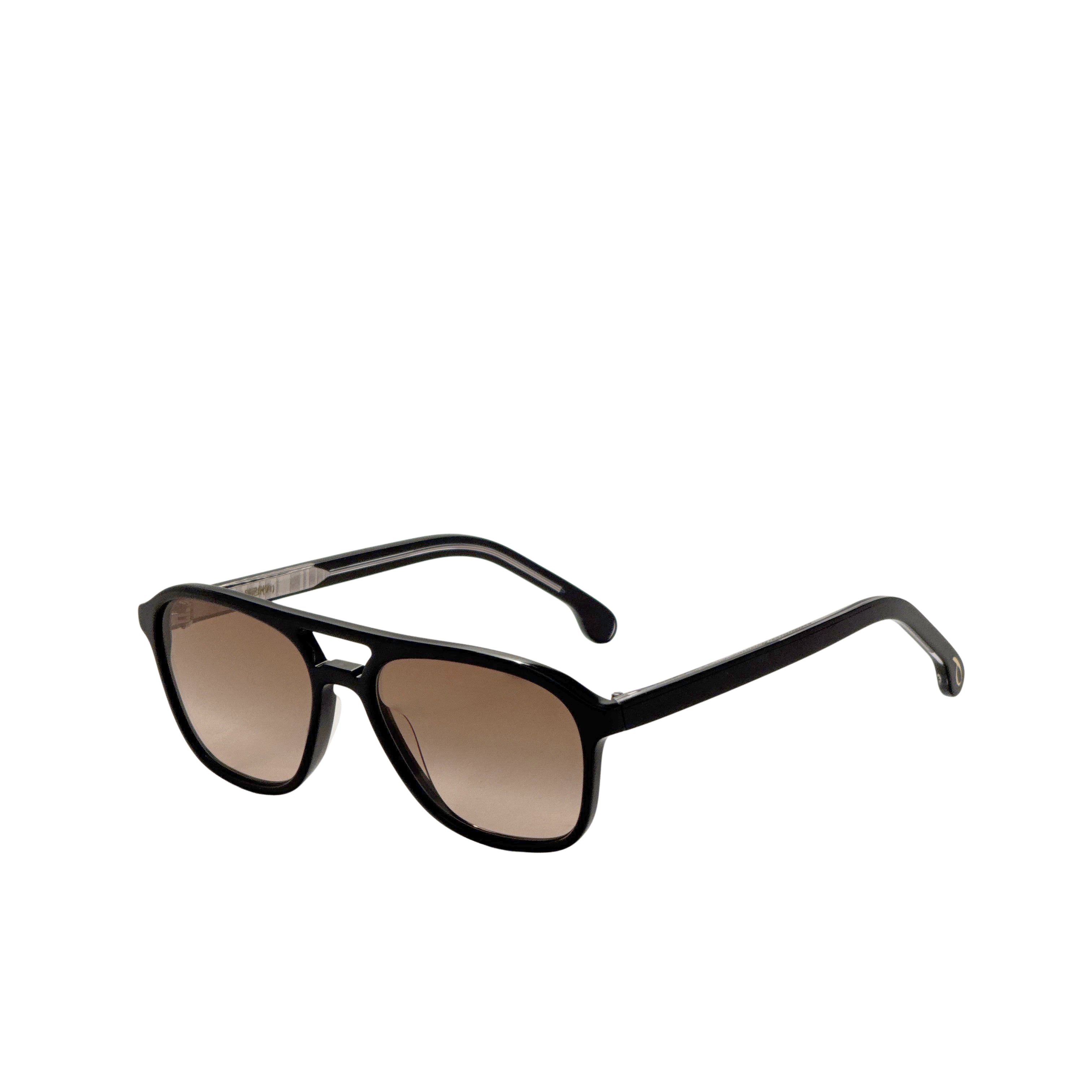 Paul Smith Men's Alder 55mm Black Ink Crystal Sunglasses PSSN012V1S-001-55
