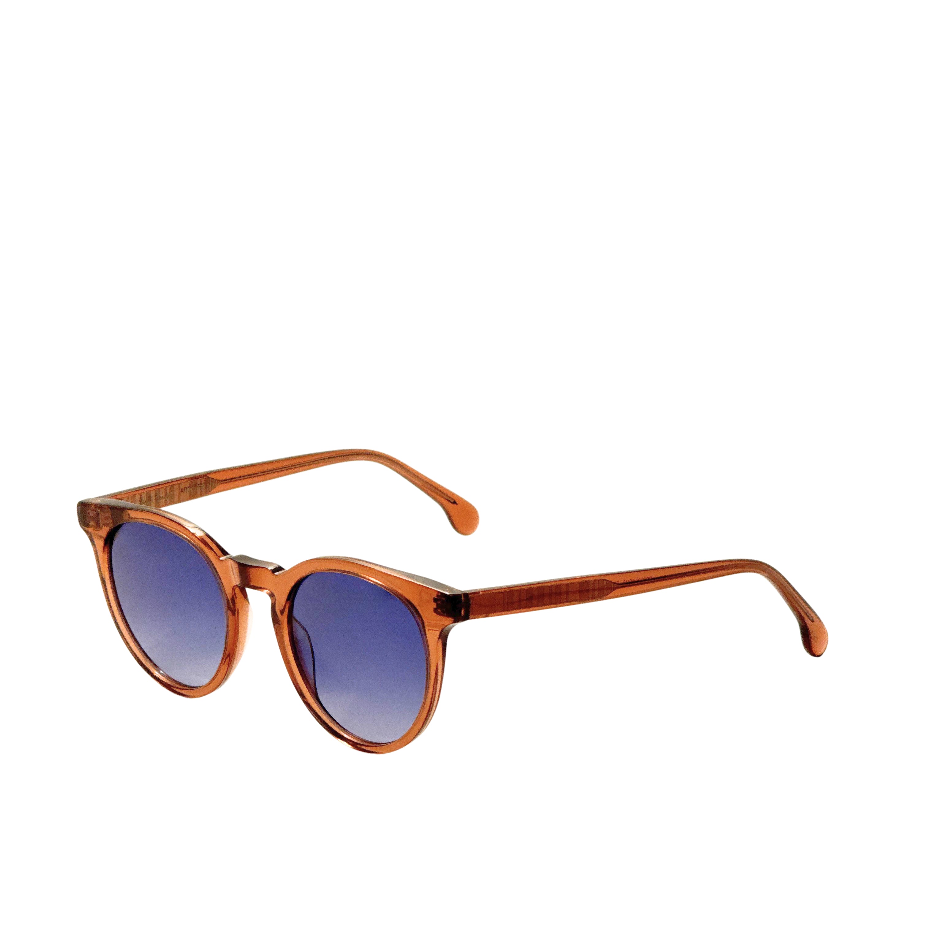 Paul Smith Unisex Archer 50mm Rust Brown Crystal Eyeglasses PSSN013V250-007-50