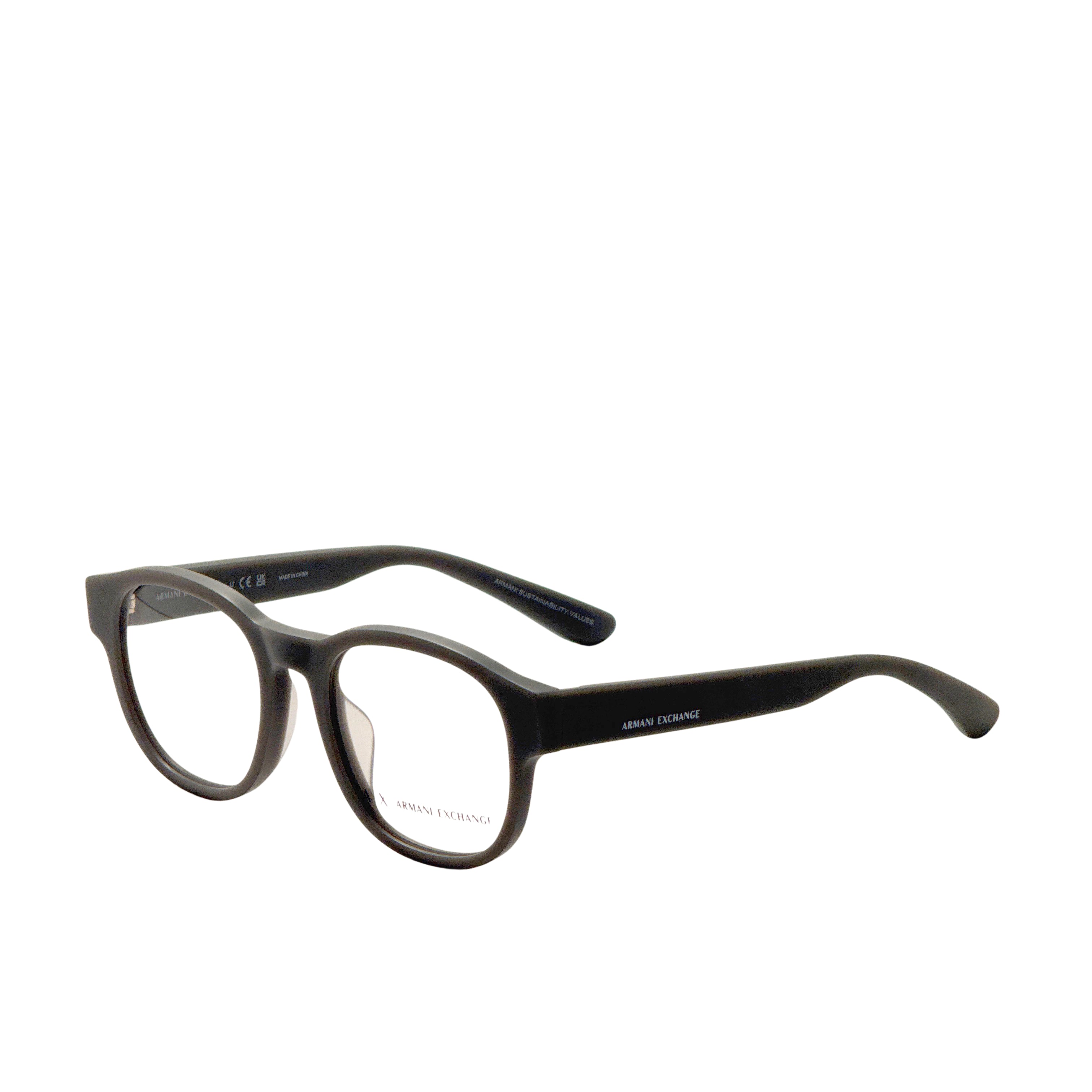 Armani Exchange Men's 51mm Matte Grey Eyeglasses AX3110F-8180-51