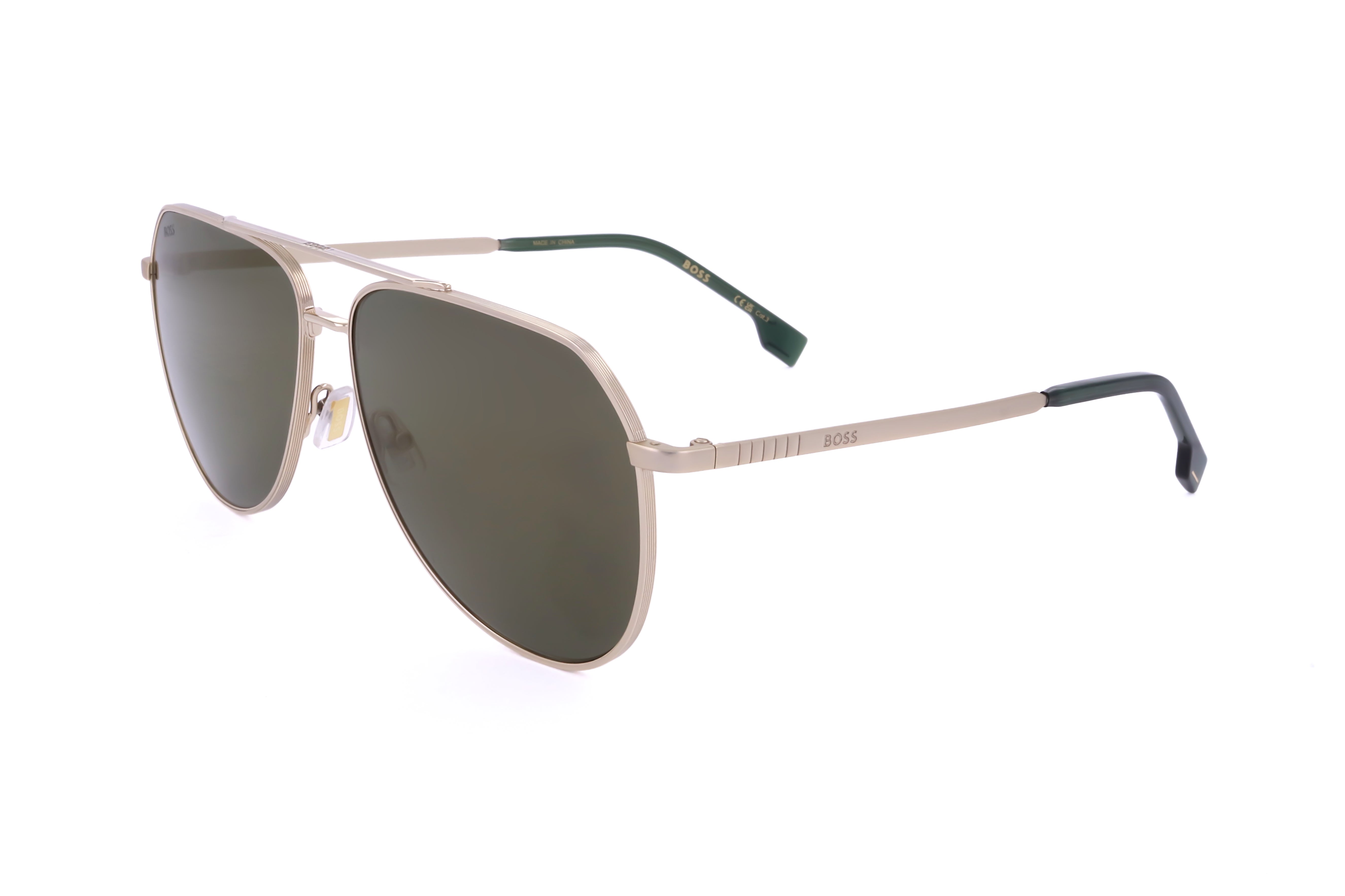 Hugo Boss Men's 61mm Gold Sunglasses BOSS1447OS-0J5G-WM