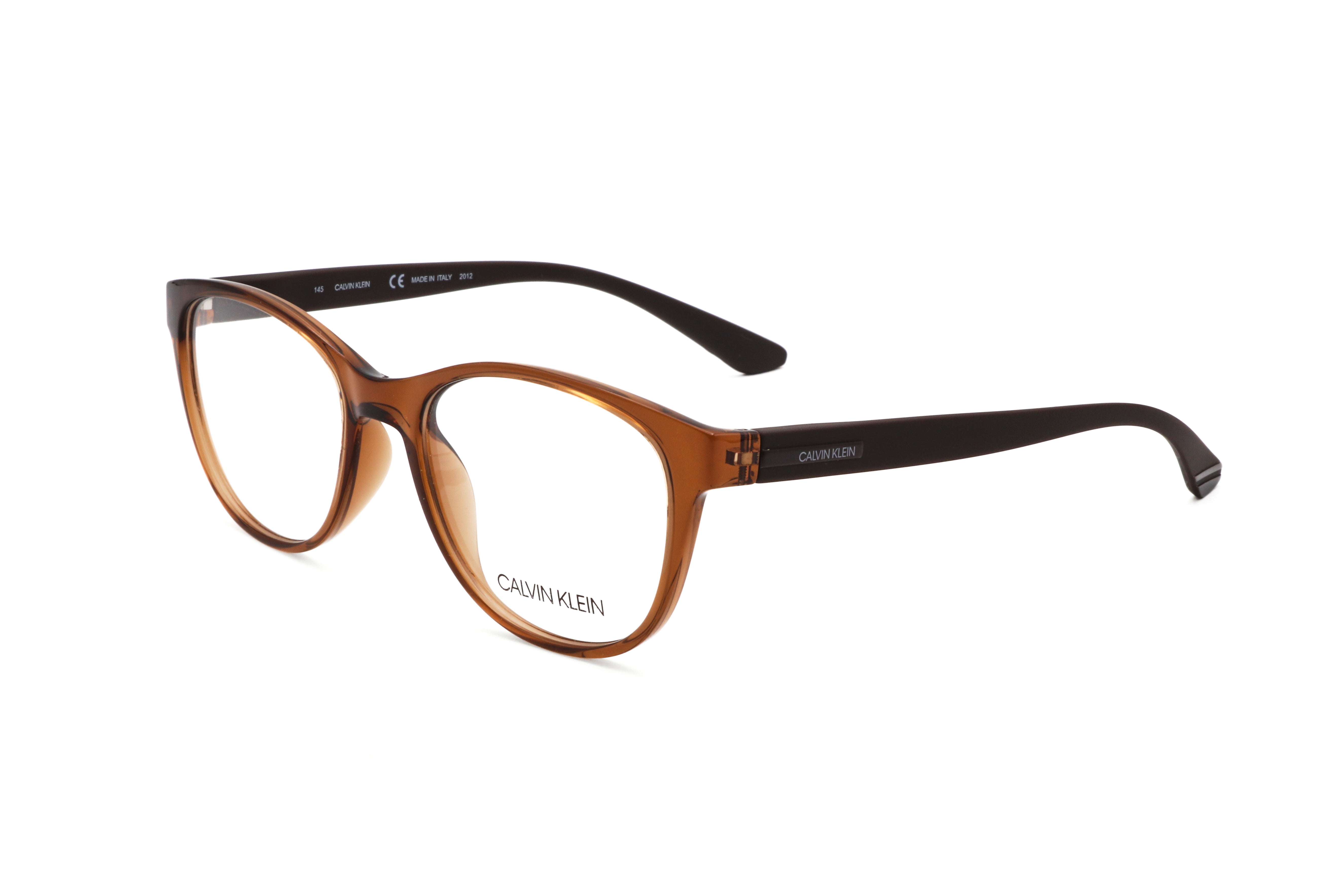 Calvin Klein Women's 52 mm Crystal Amber Eyeglasses CK19572-281-52
