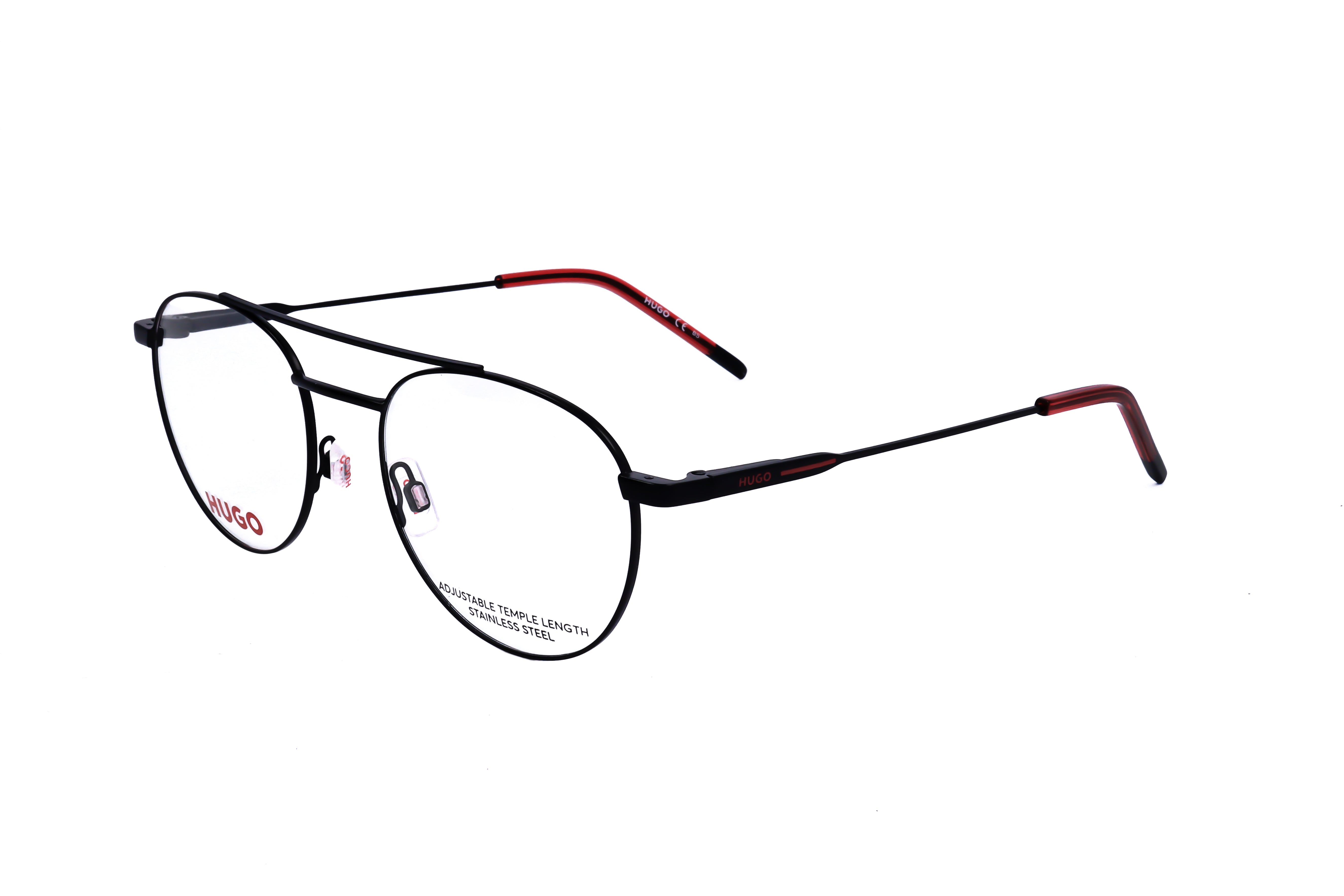 Hugo Boss Men's 53mm Matte Black Eyeglasses HG1210-0003-53