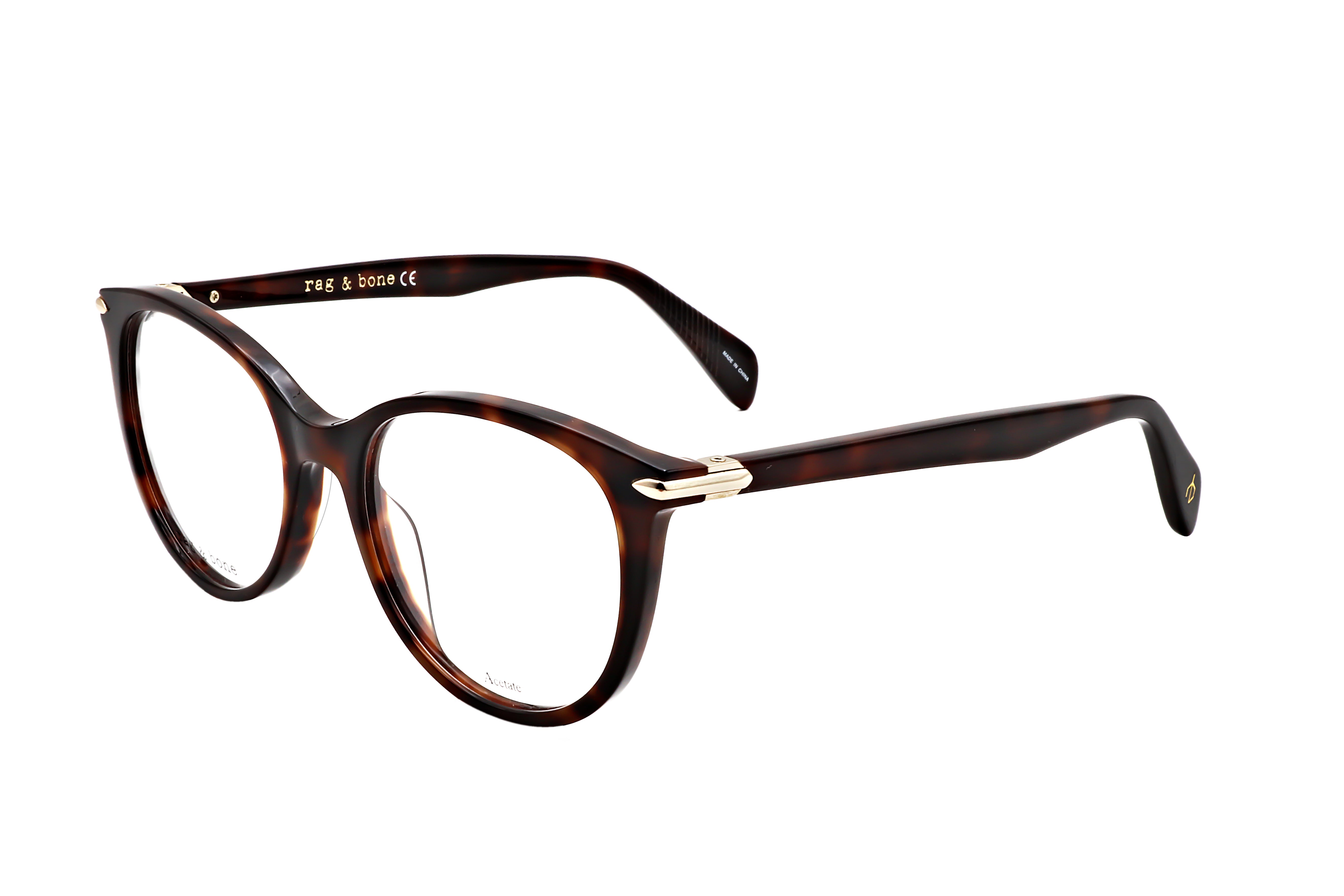 Rag & Bone Women's 51 mm Havana Eyeglasses RNB3023-086-51