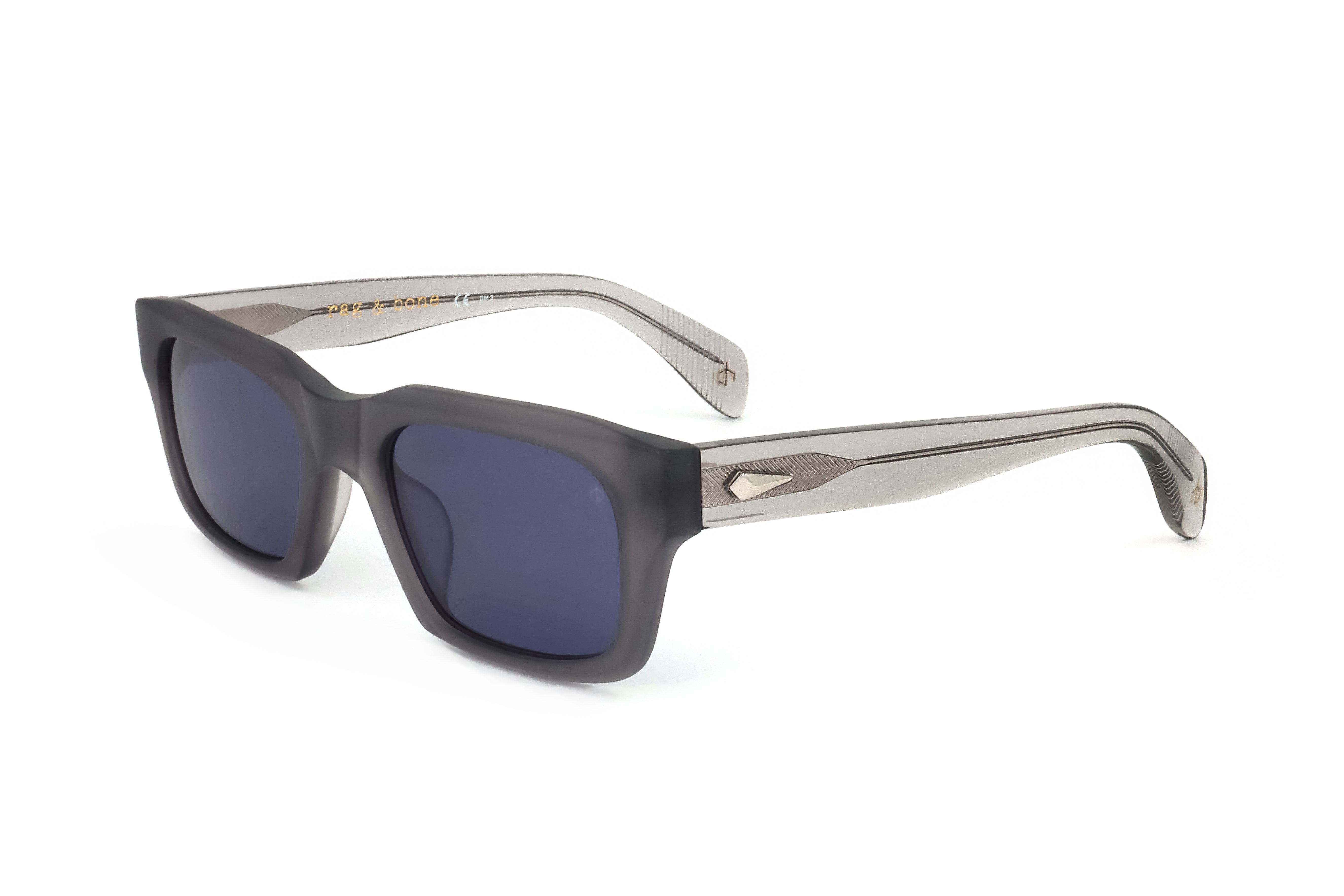 Rag & Bone Men's 53 mm Grey Sunglasses RNB5038-S-KB7-53