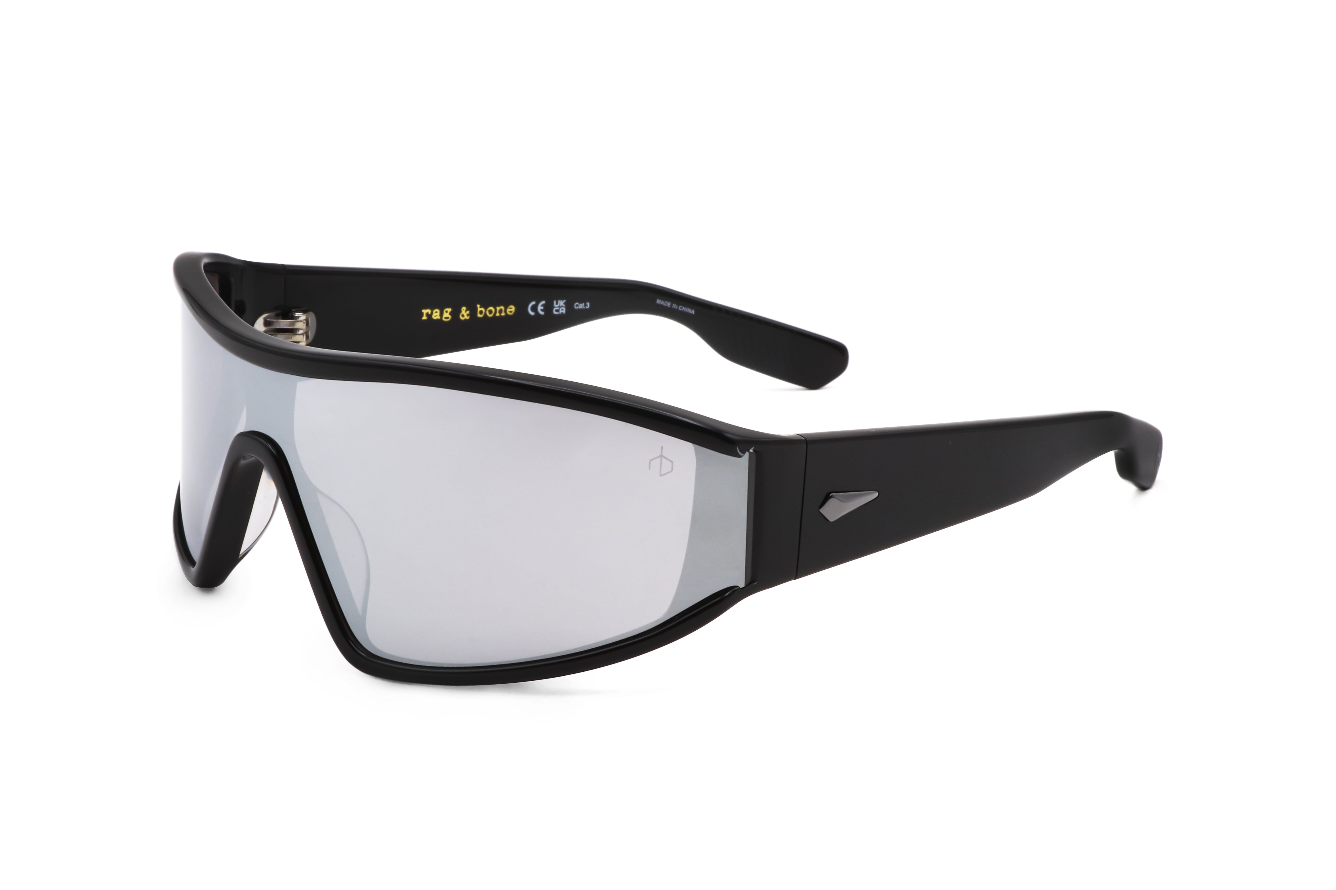 Rag & Bone Women's 99 mm Black Sunglasses RNB6003-S-807-99
