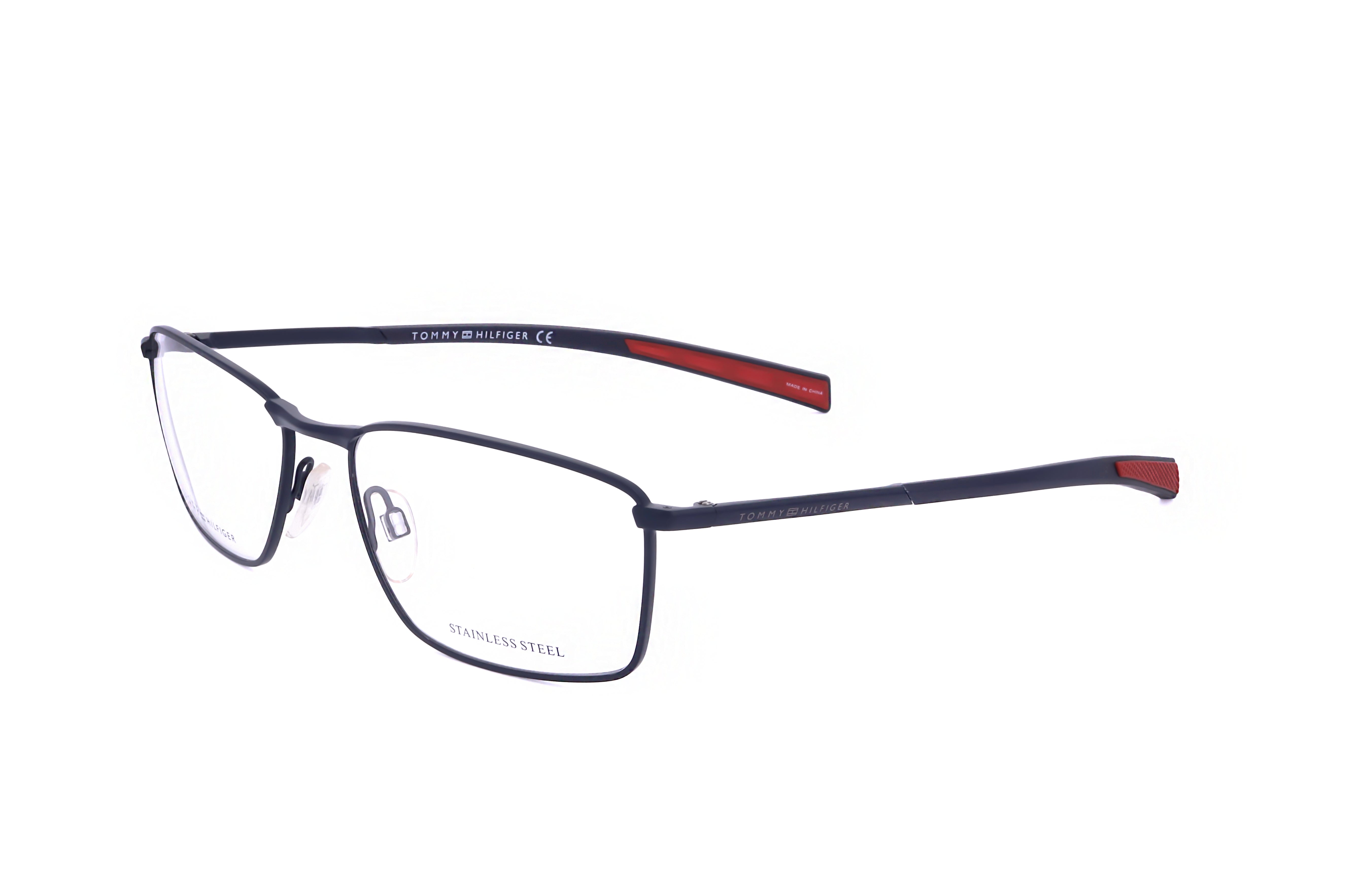 Tommy Hilfiger Men's 57 mm Matte Blue Eyeglasses TH1783-FLL-57