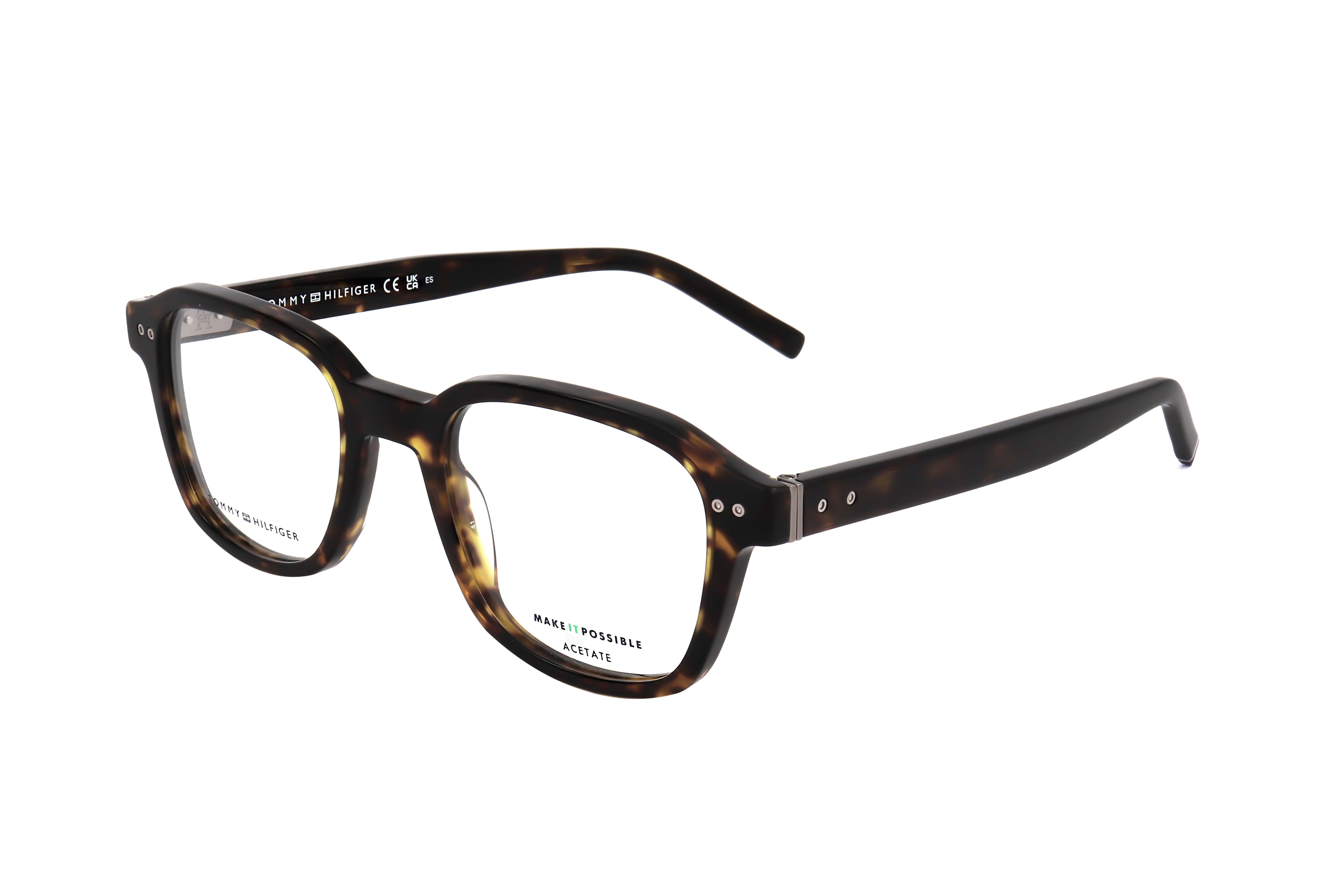 Tommy Hilfiger Men's 50 mm Havana Eyeglasses TH1983-086-50