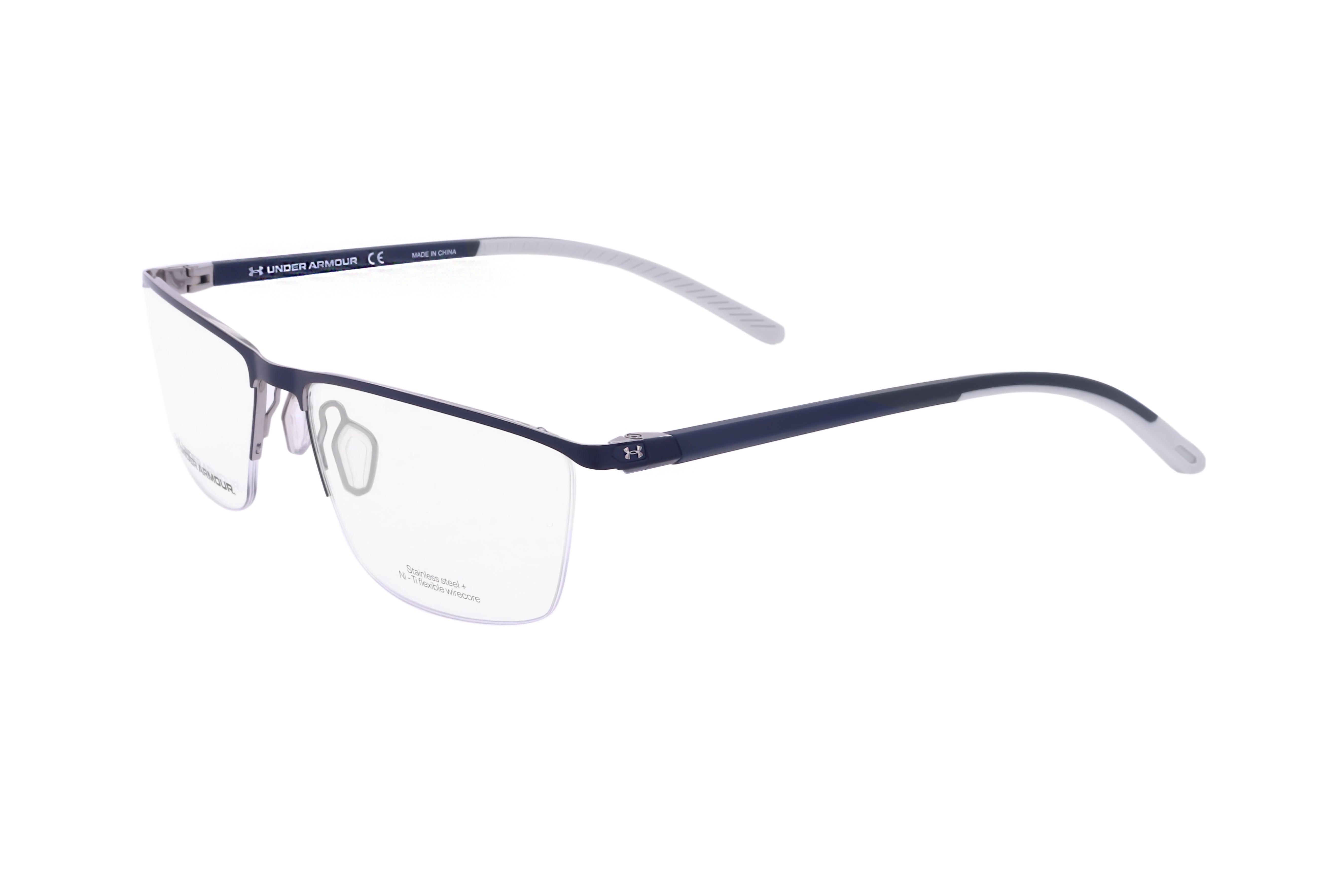 Under Armour Men's 56 mm Blue Eyeglasses UA5003-G-PJP-56