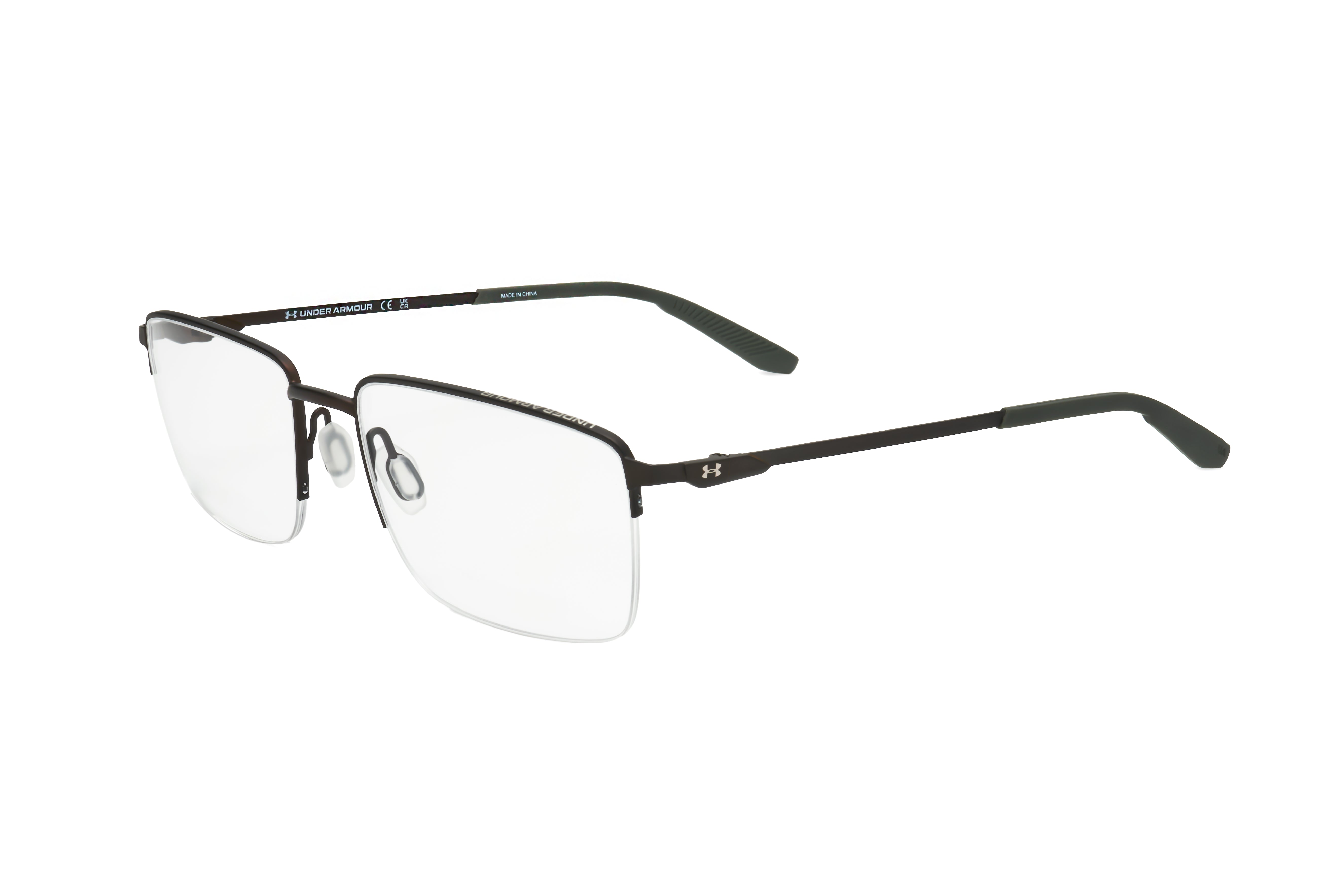 Under Armour Men's 58 mm Brown Eyeglasses UA5016-G-09Q-58