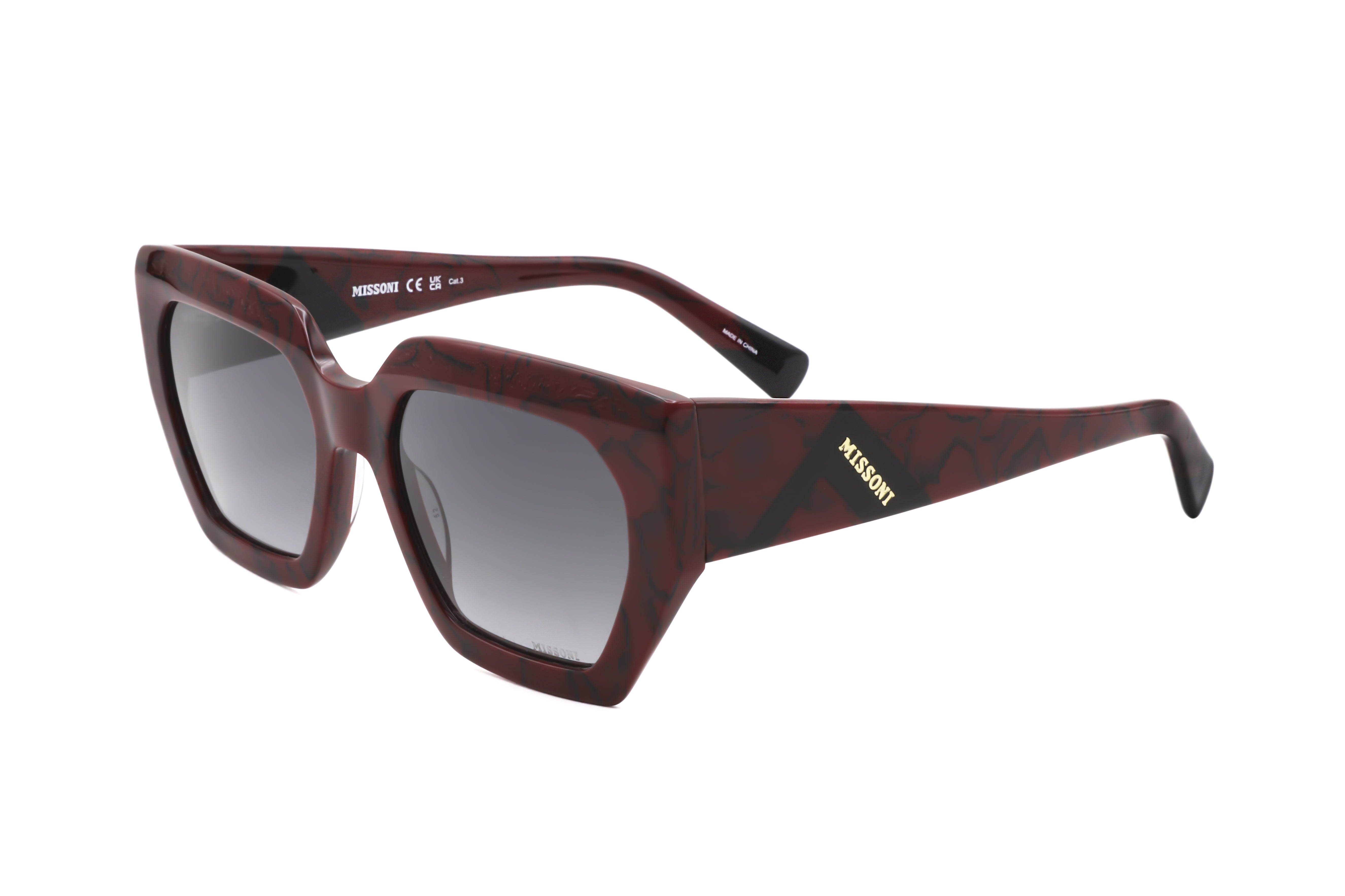 Missoni Women's 55 mm Marble Red Sunglasses MIS0170-S-JR9-55