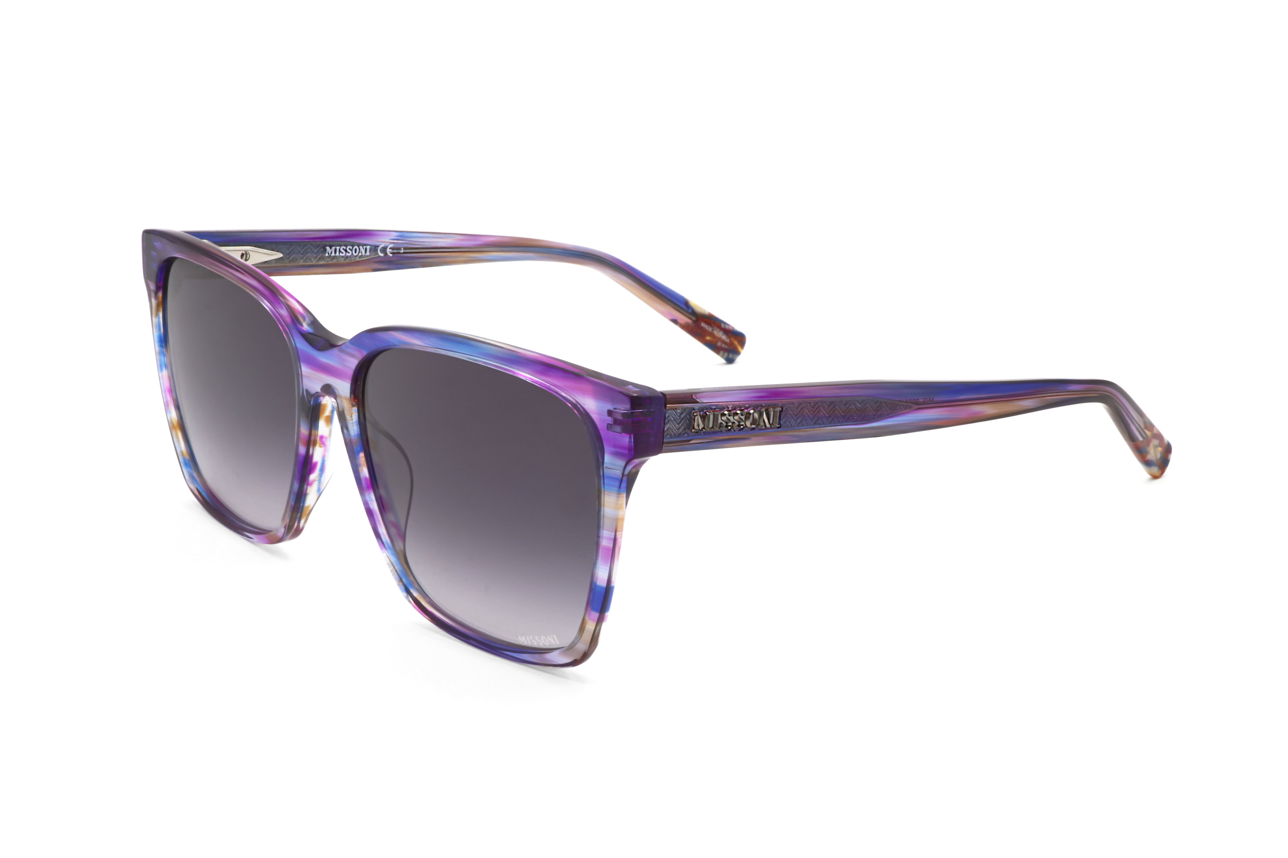 Missoni Women's 56 mm Blue Violet Sunglasses MIS0008-S-V43-56