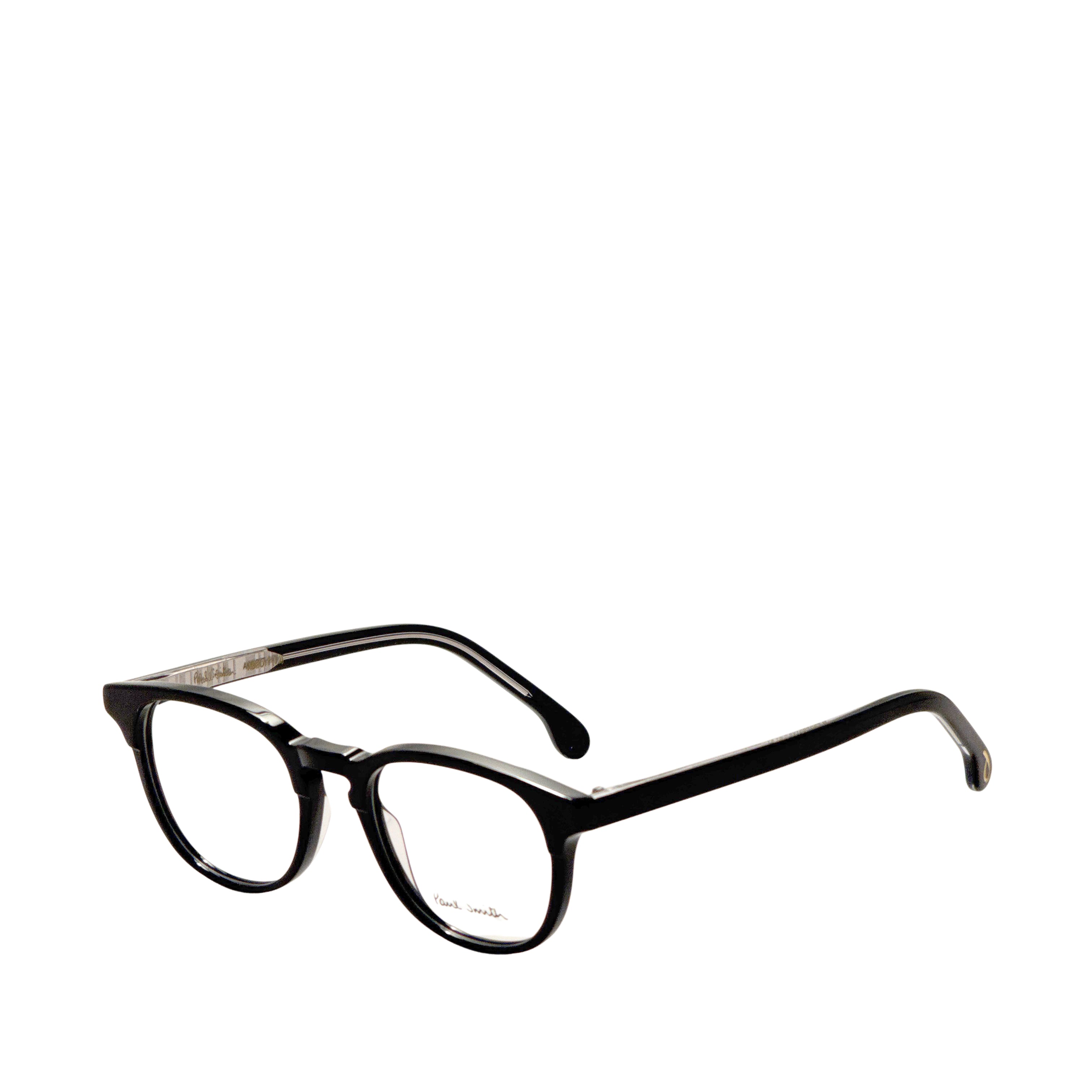 Paul Smith Men's Abbott 51mm Black Ink Crystal Eyeglasses PSOP001V2-001-51