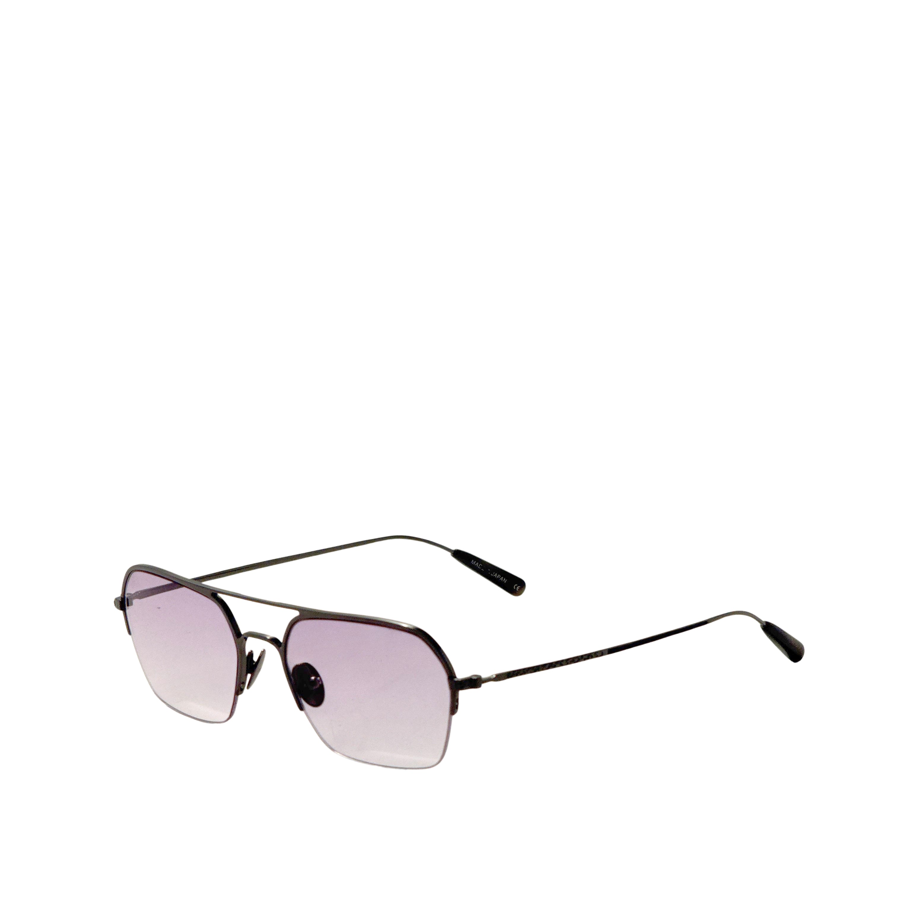 John Varvatos Men's 53 mm Palladium Sunglasses V173GUN53