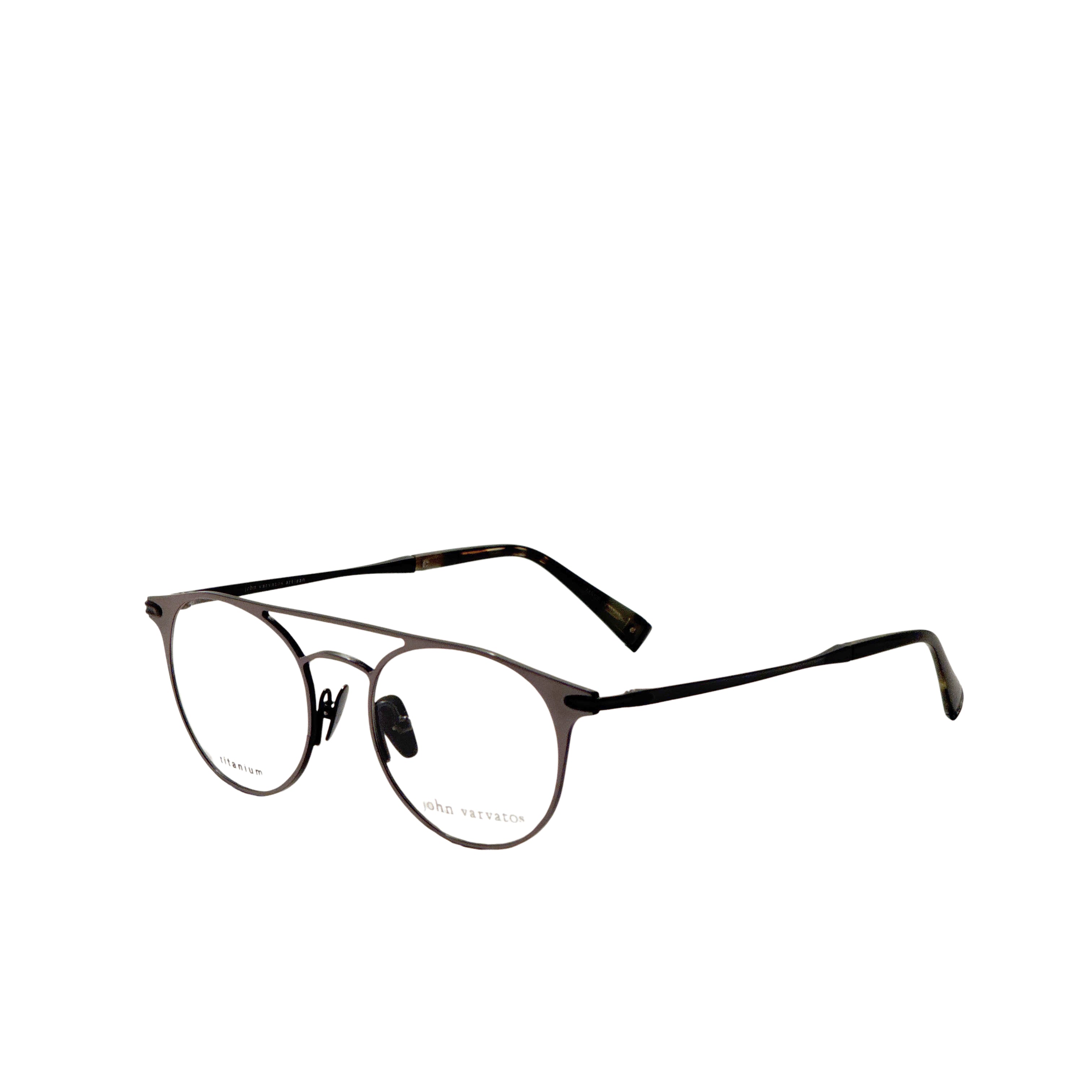 John Varvatos Men's 49 mm Gunmetal Eyeglasses V169490GUN