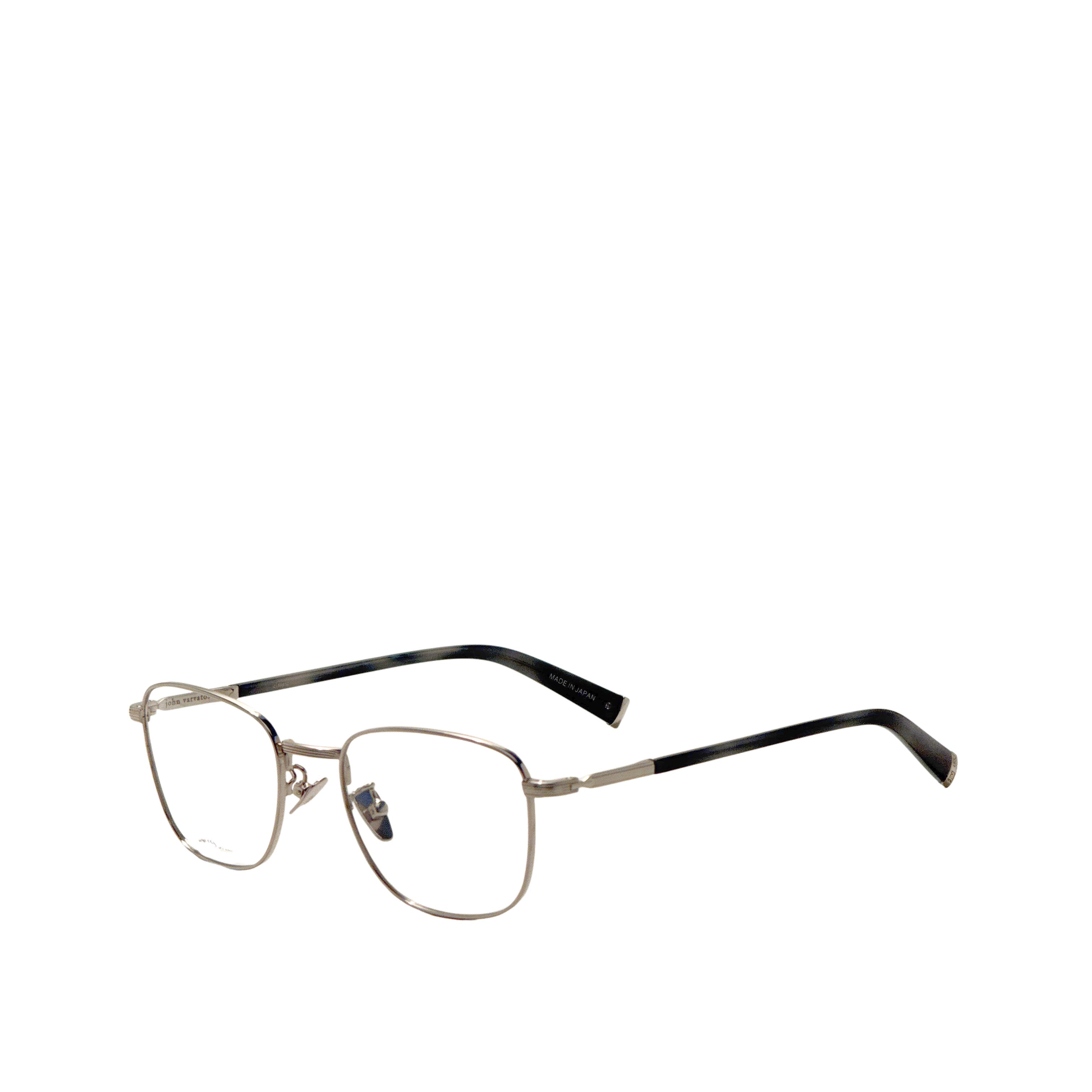 John Varvatos Men's 51 mm Silver Eyeglasses V177510SIL