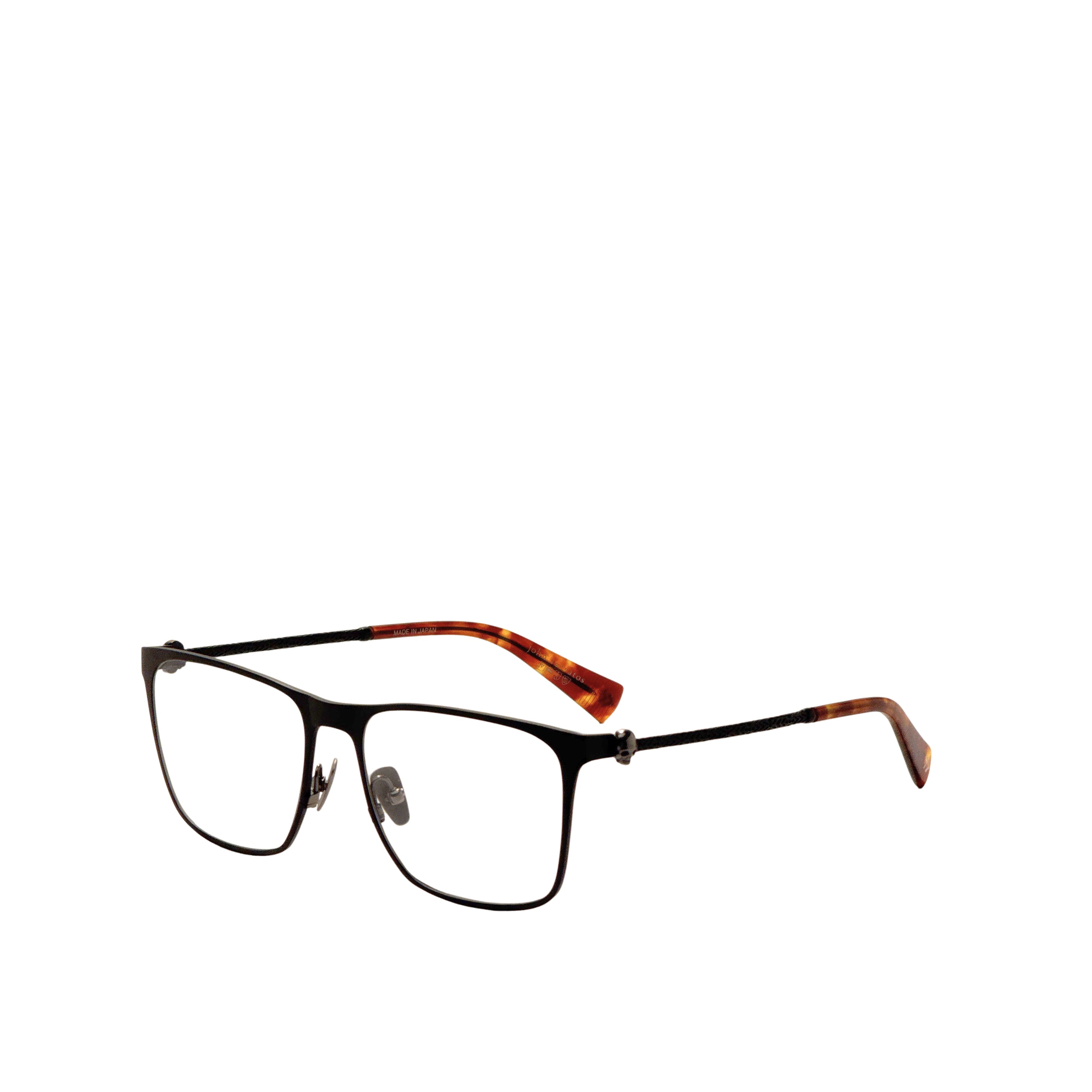 John Varvatos Men's 55 mm Black Eyeglasses V182550MBL