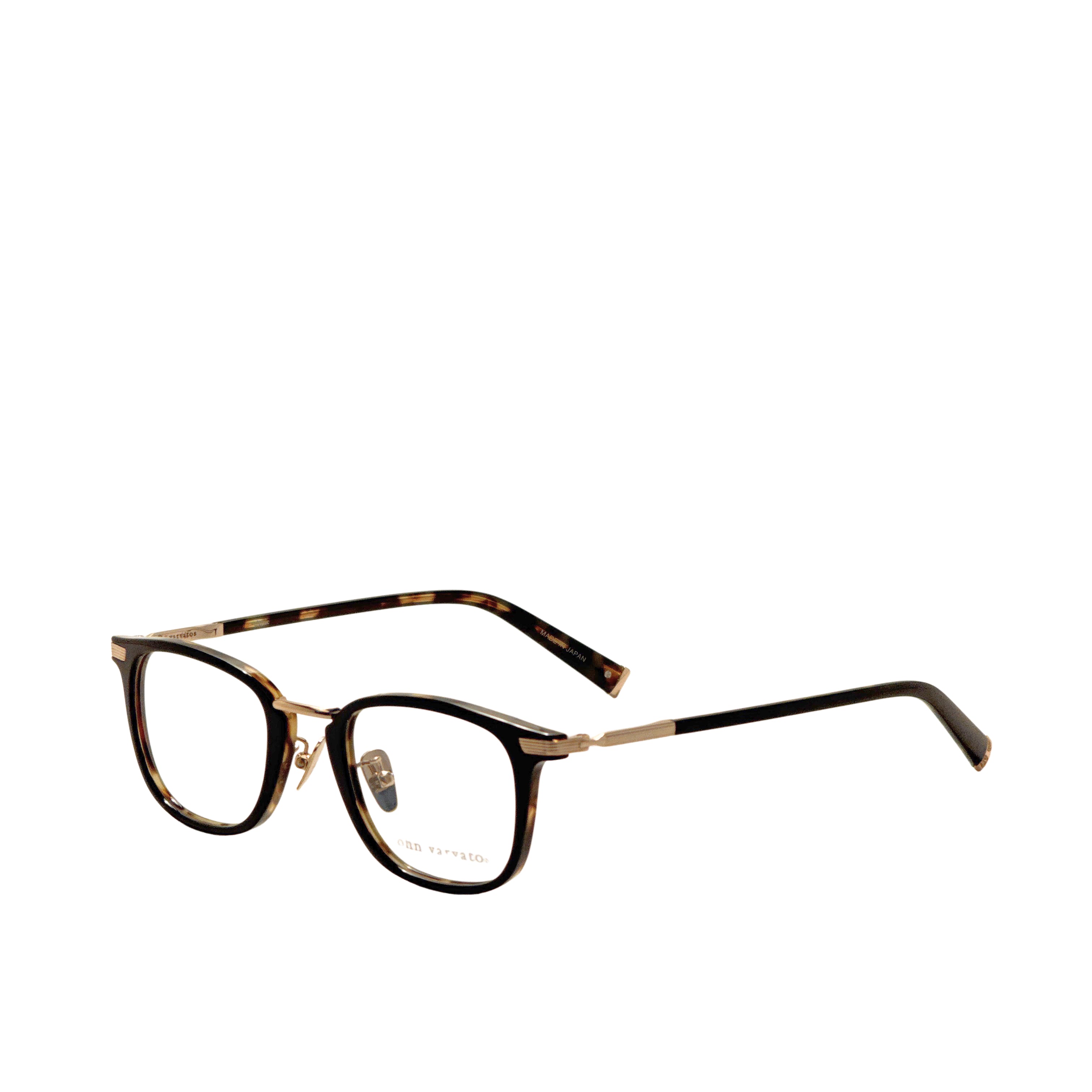 John Varvatos Men's 48 mm Black Tortoise Eyeglasses V405480BLT