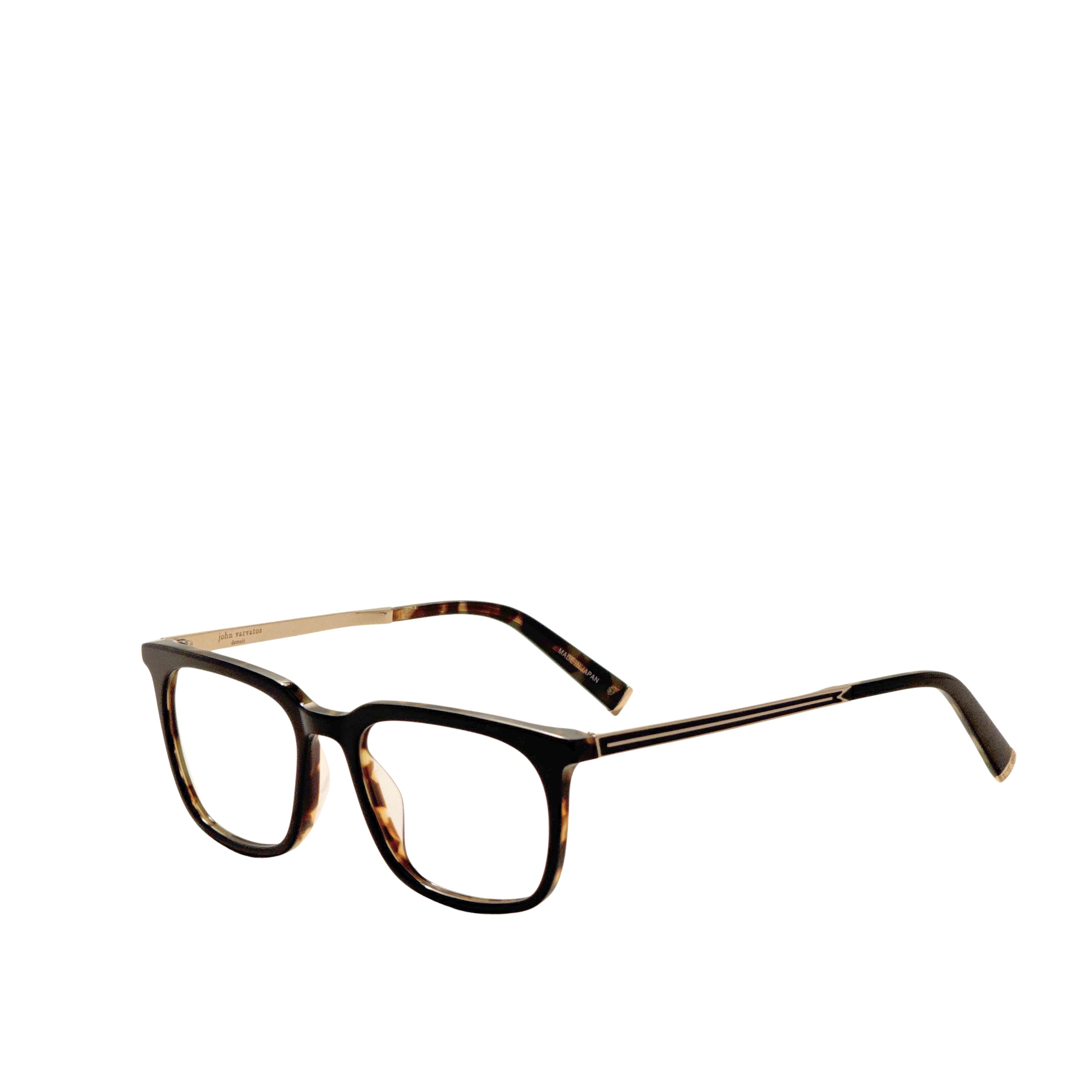 John Varvatos Men's 51 mm Black Tortoise Eyeglasses V411510BLT