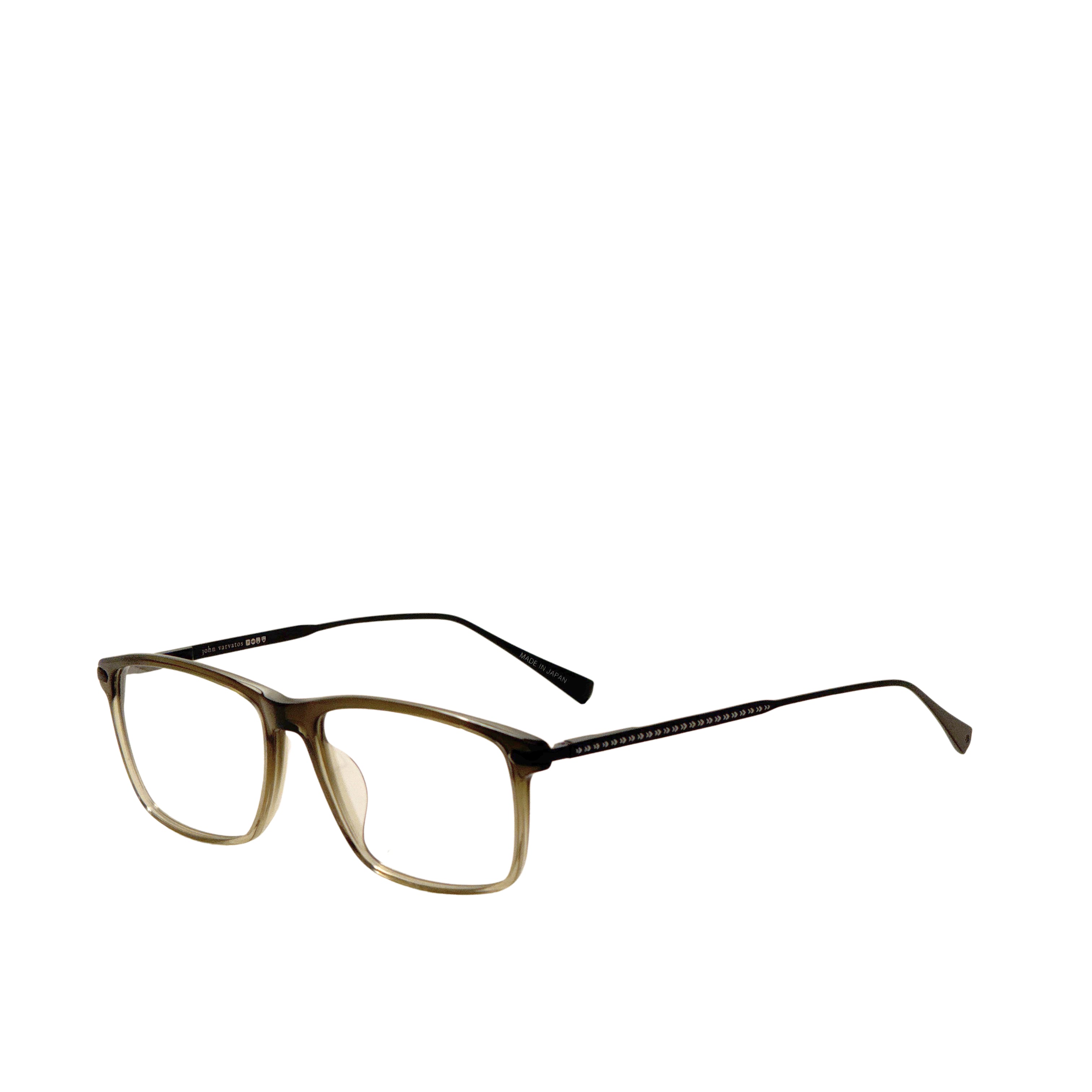 John Varvatos Men's 55 mm Olive Gradient Eyeglasses VJV425550OLV