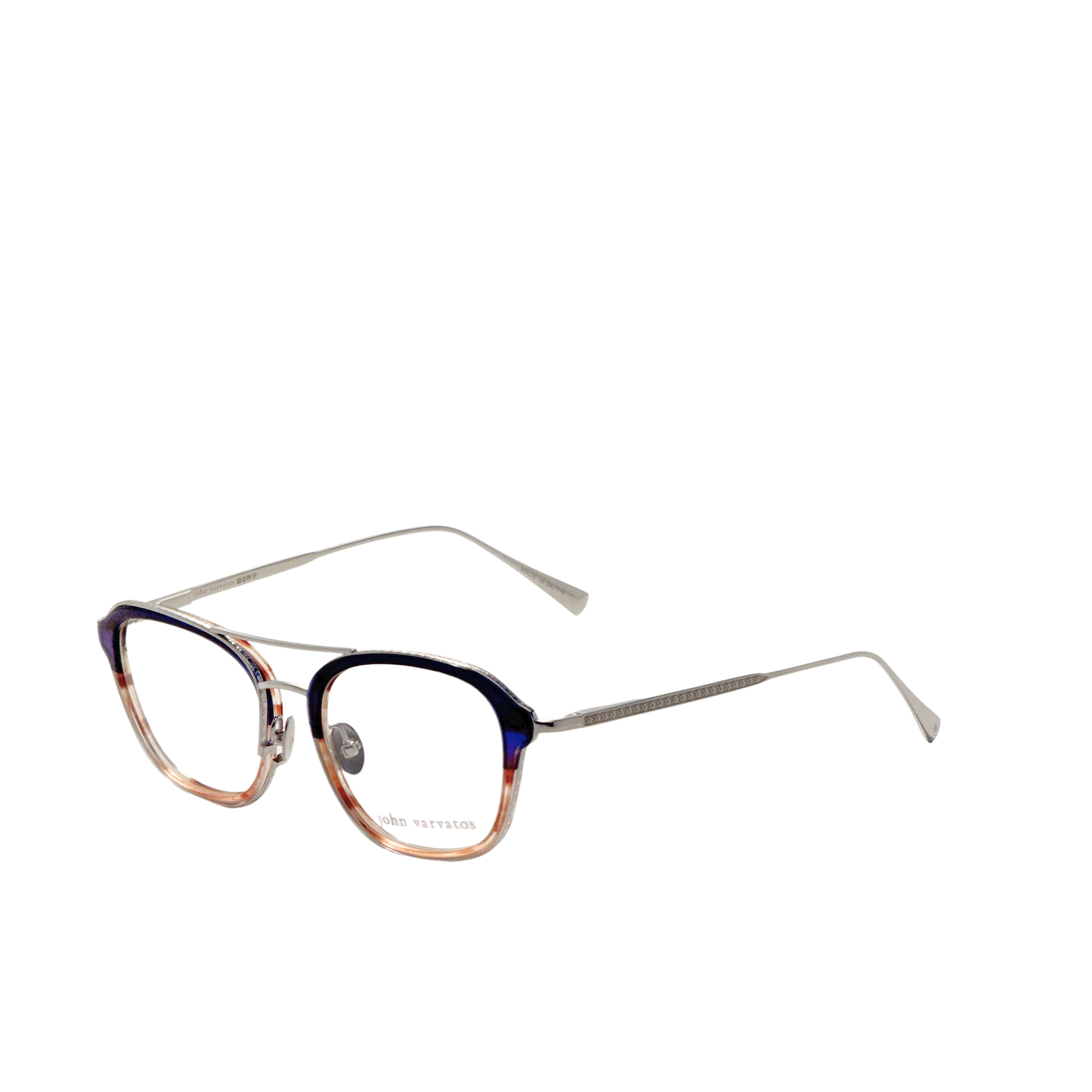 John Varvatos Men's 51 mm Navy Gradient Eyeglasses VJV429510NAV