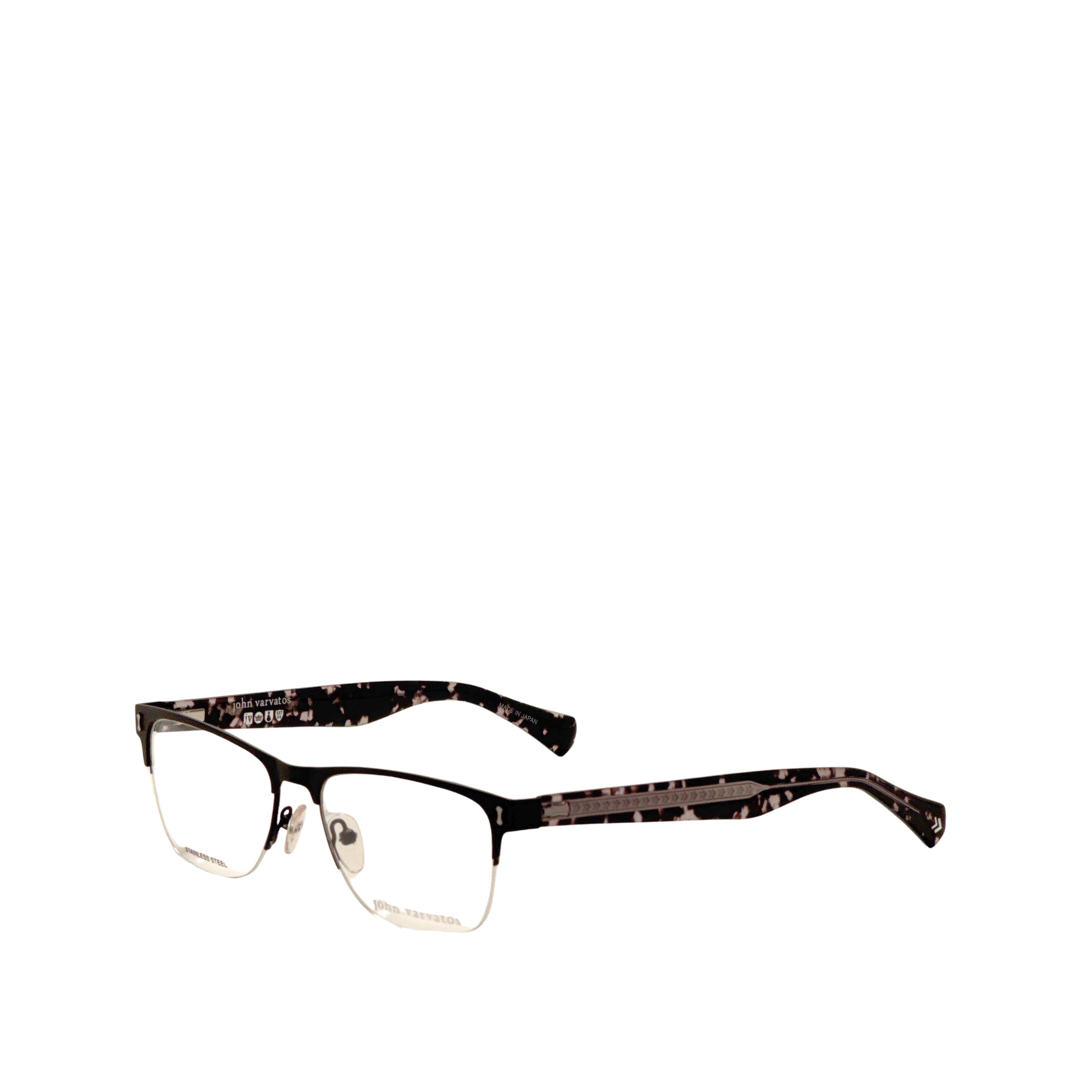 John Varvatos Men's 54 mm Black Eyeglasses V181540BLA