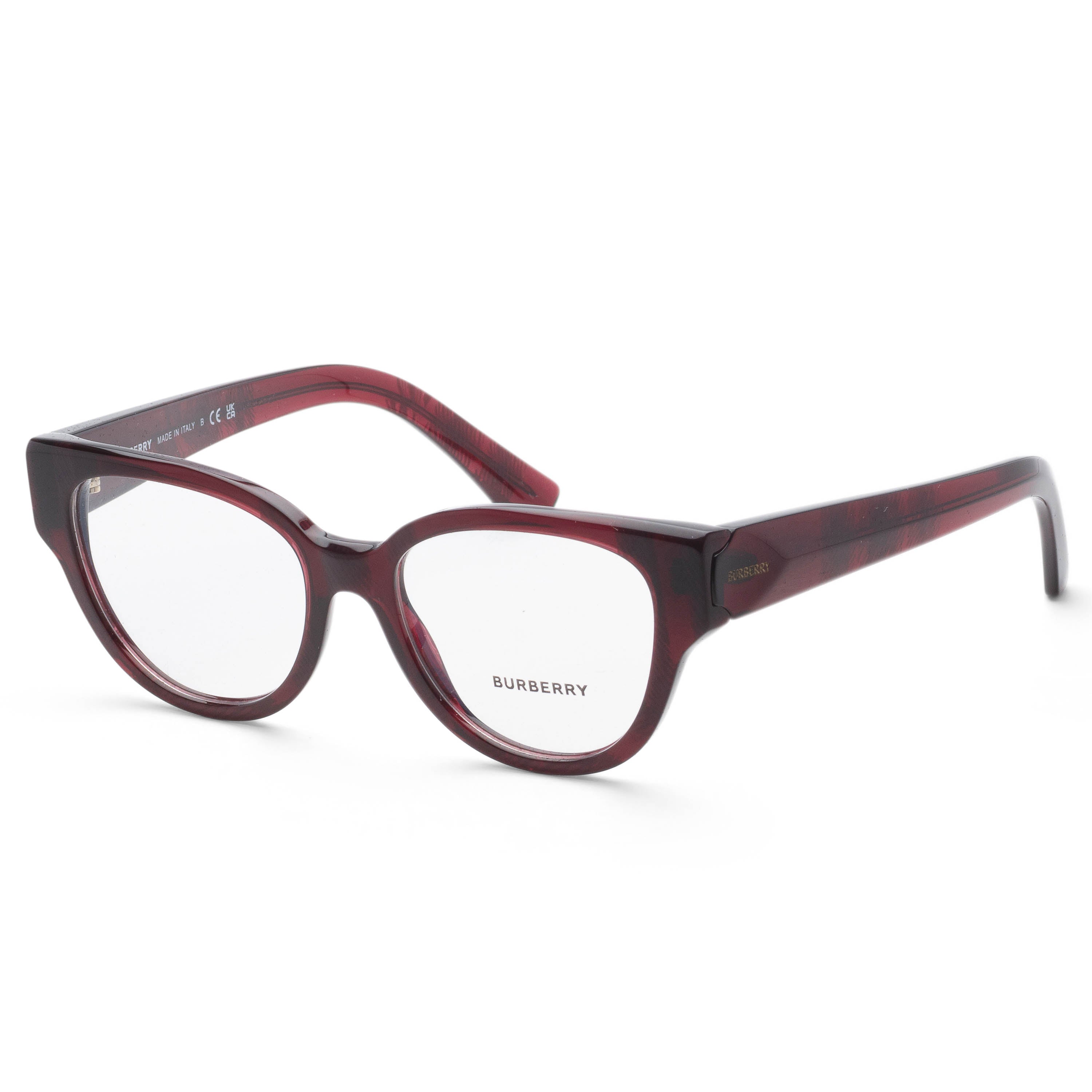 Burberry Women's 51mm Checker Red Eyeglasses BE2421-4115-51