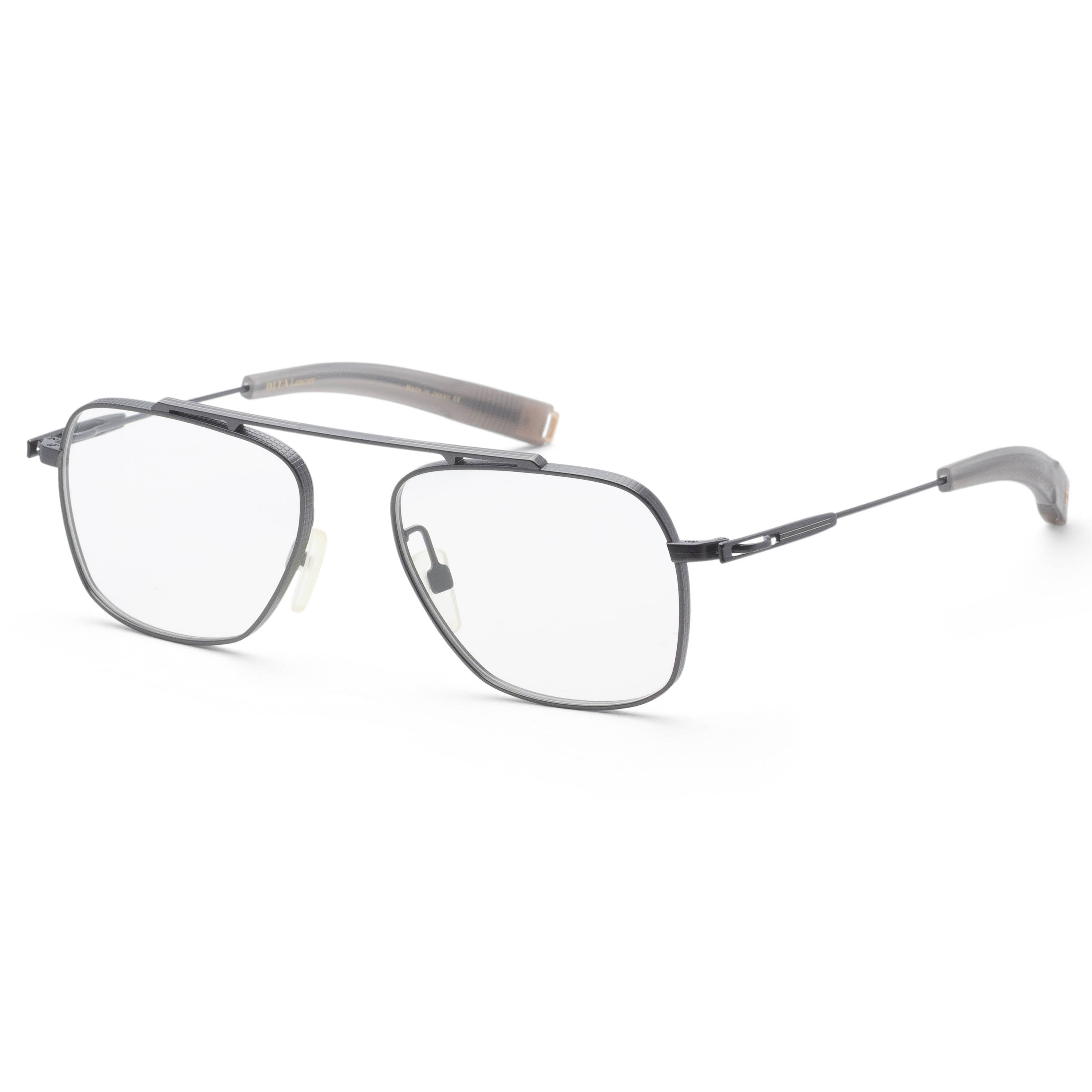 Dita Men's Lancier 53mm Antique Silver Eyeglasses DLX105-53-03