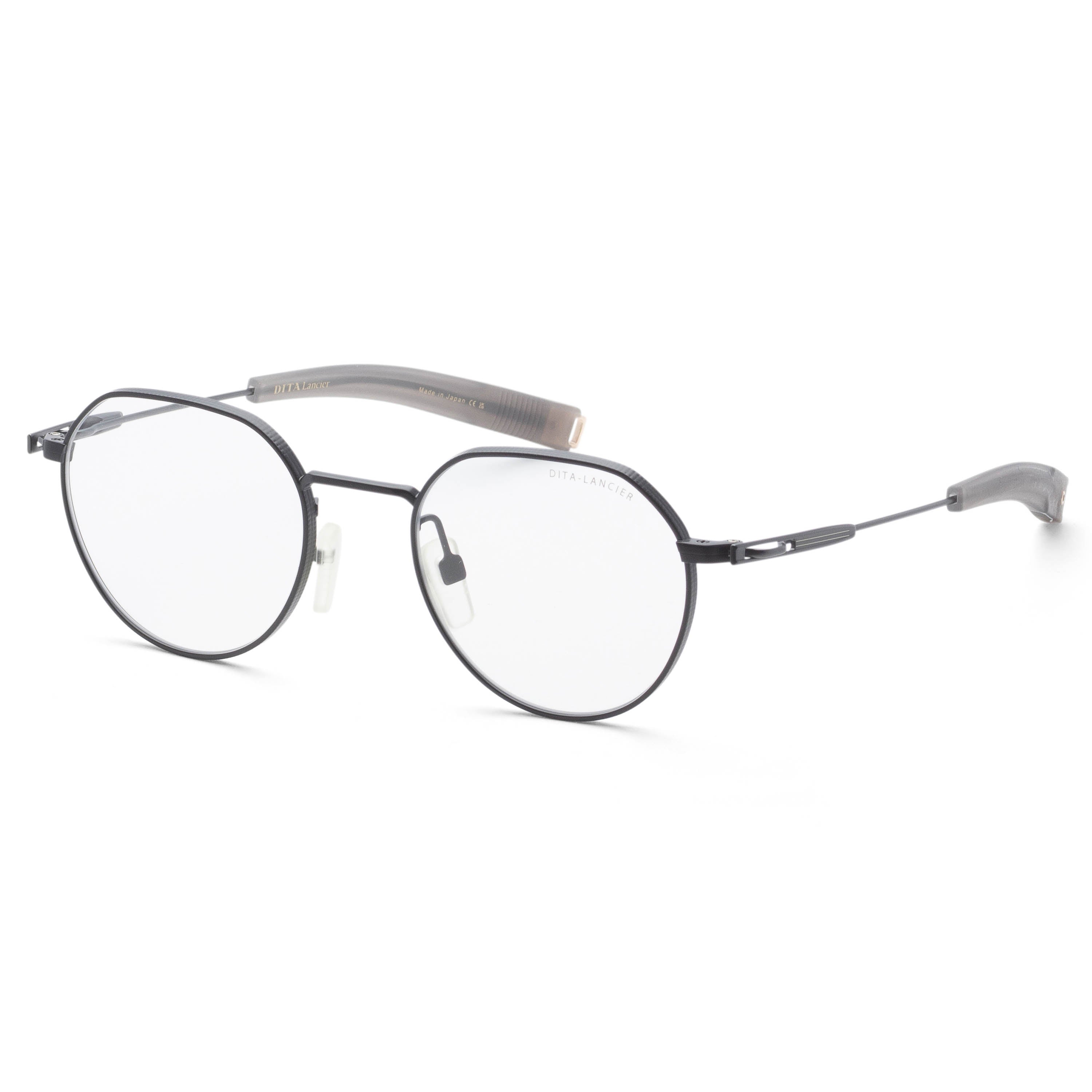 Dita Men's Lancier 49mm Matte Black Eyeglasses DLX108-A-01-Z