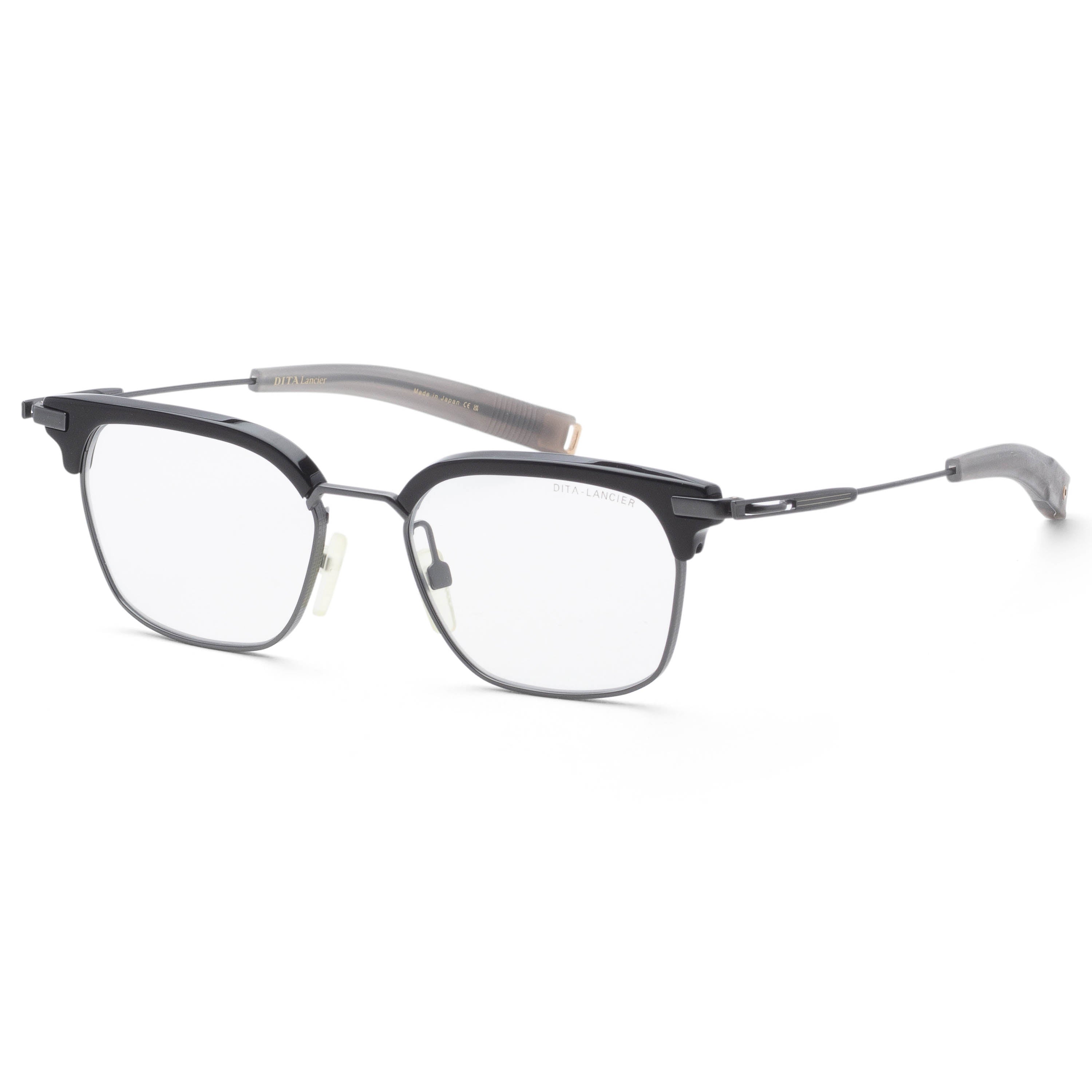 Dita Men's Lancier 52mm Black Gunmetal Eyeglasses DLX410-A-01