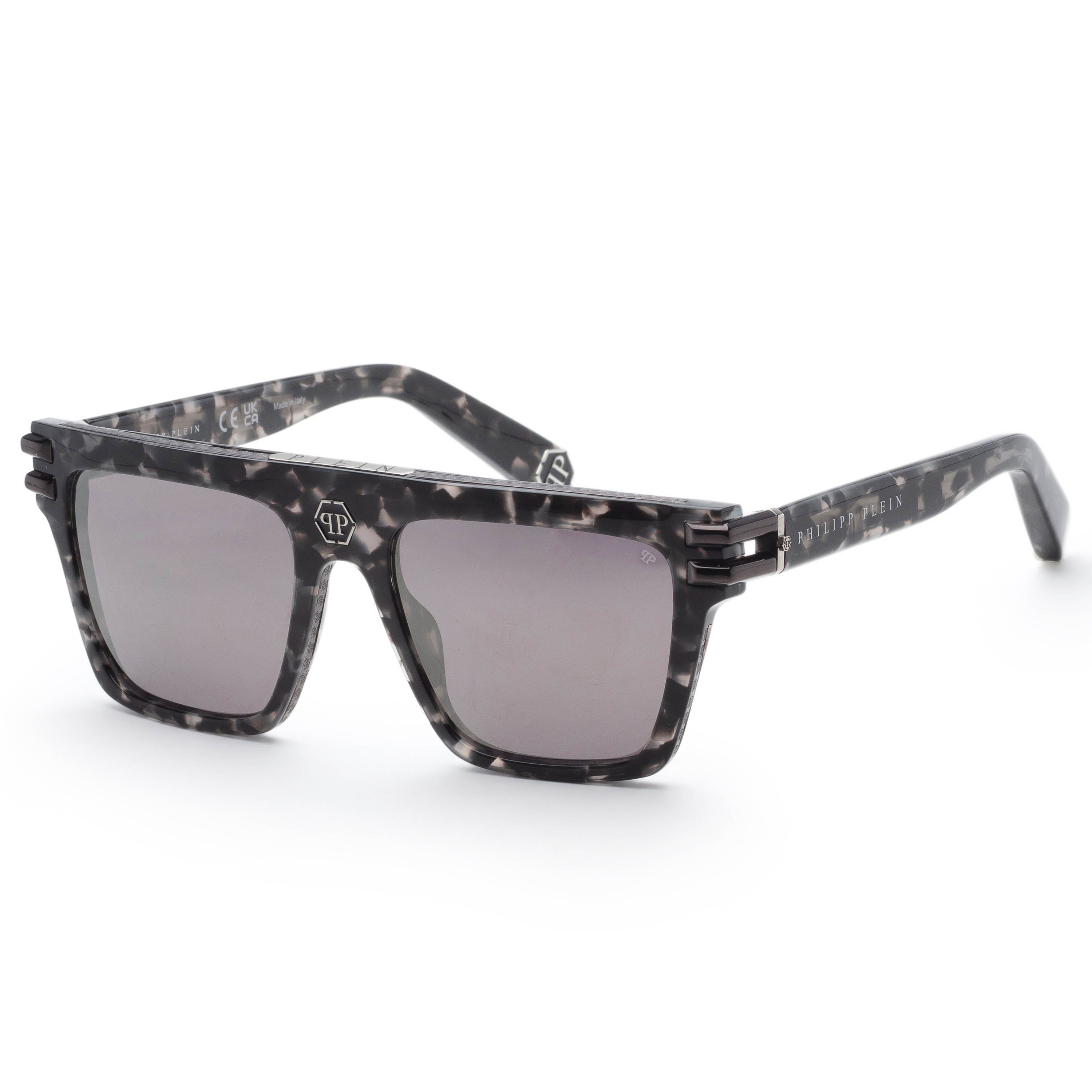 Philipp Plein Unisex 56mm Black Sunglasses SPP108V-56-721X
