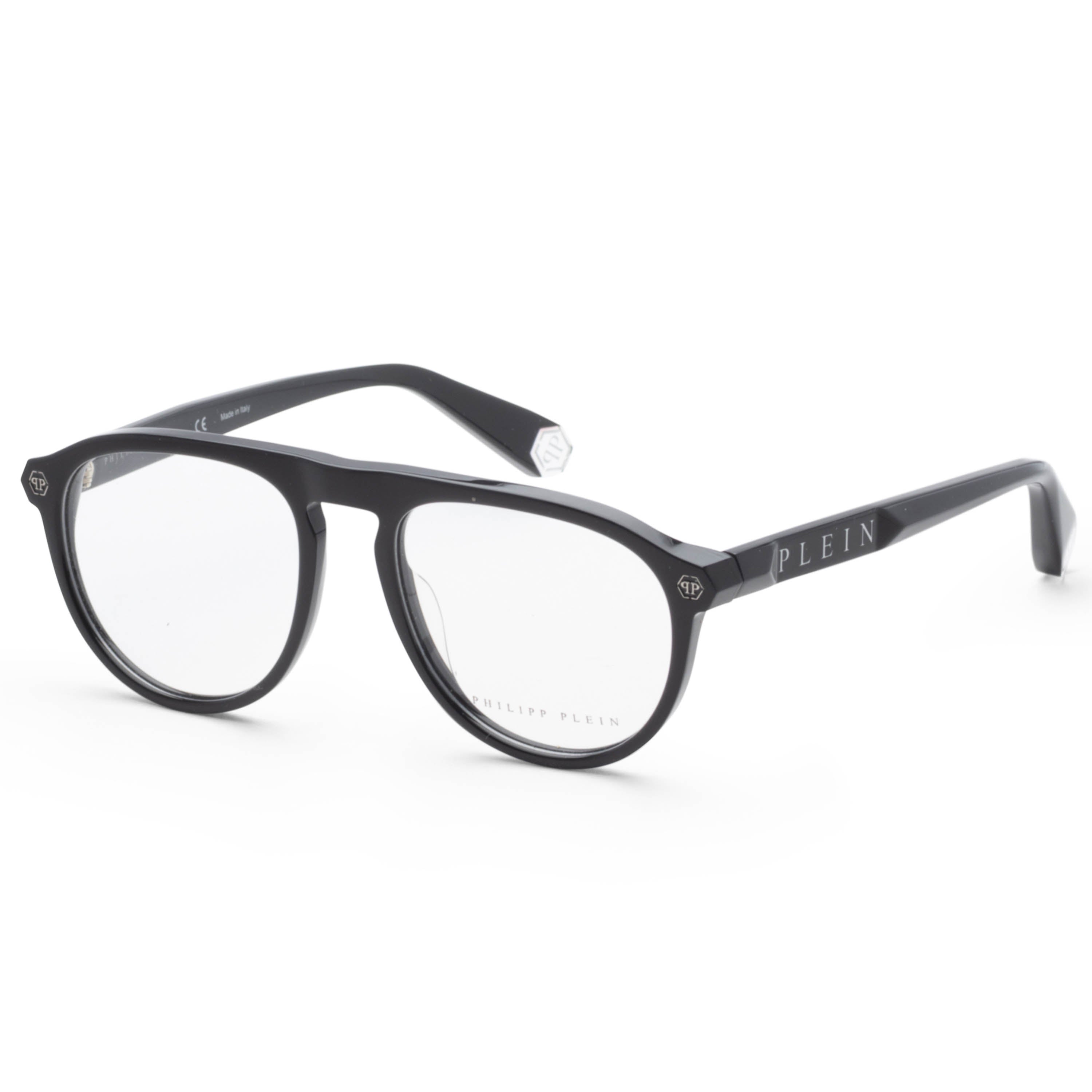 Philipp Plein Men's 54mm Black Eyeglasses VPP016M540700
