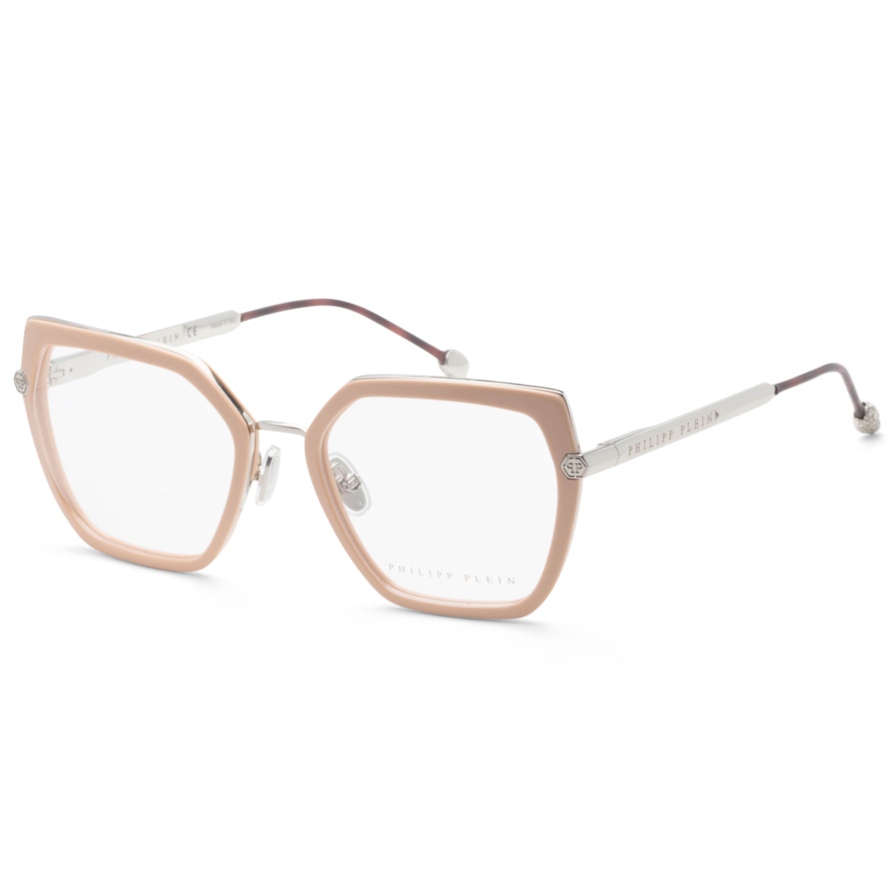 Philipp Plein Women's 54mm Beige Eyeglasses VPP036S540579