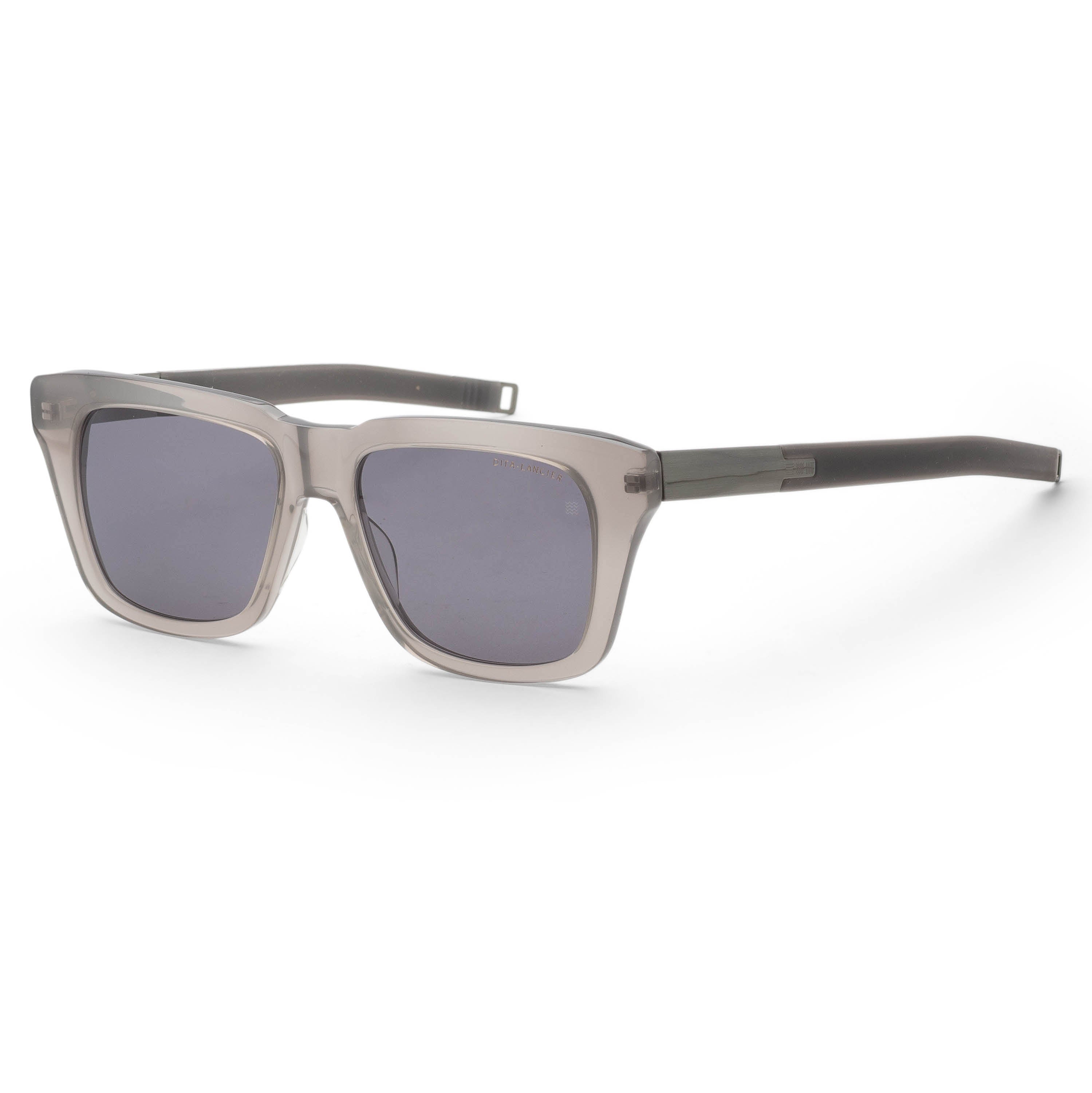 Dita Men's Lancier 54mm Stone Grey Silver Polarized Sunglasses DLS440-A-02