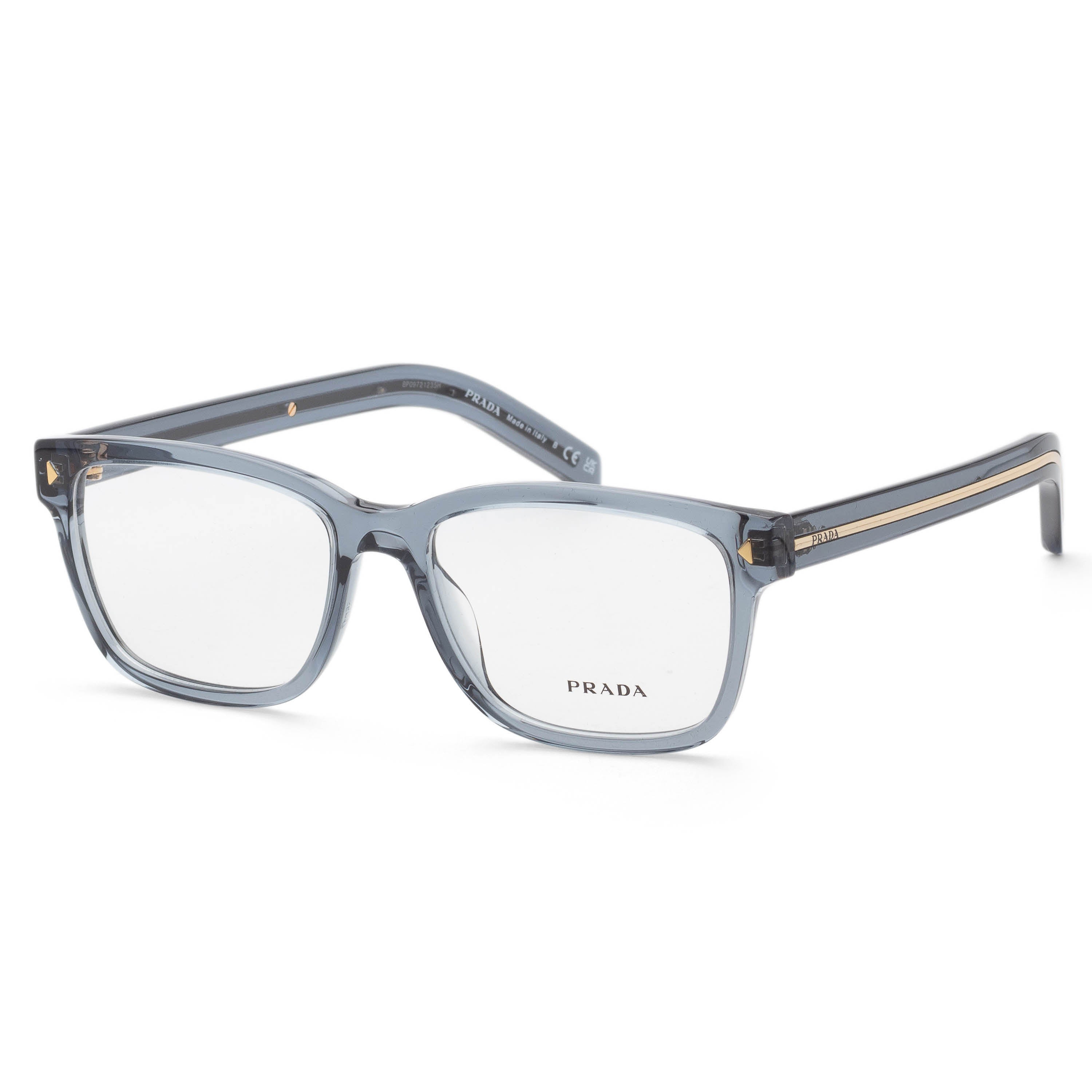 Prada Men's 55mm Transparent Ocean Eyeglasses PR-B10V-17T1O1-55