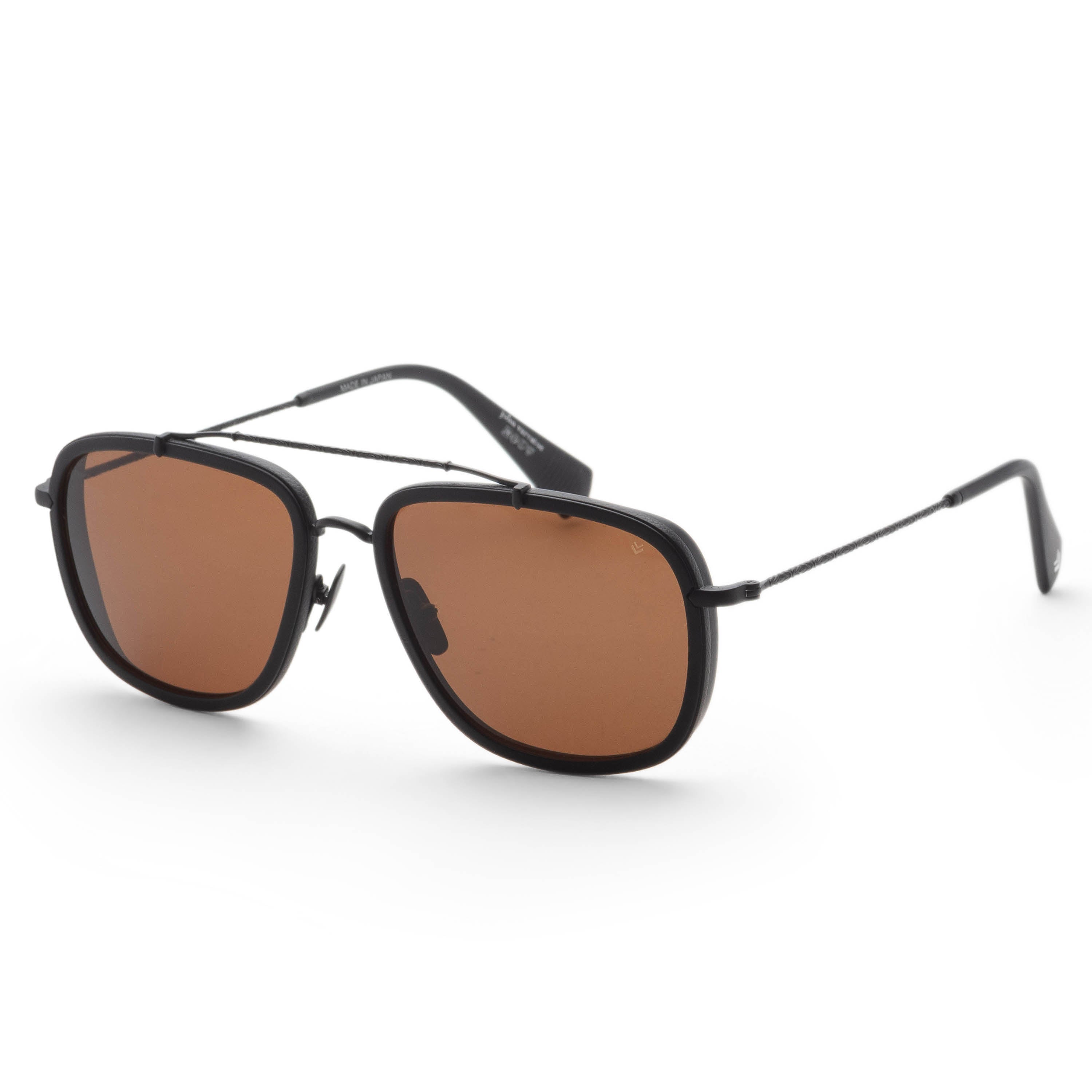 John Varvatos Men's 56 mm Matte Black Sunglasses SJV550-560BLA