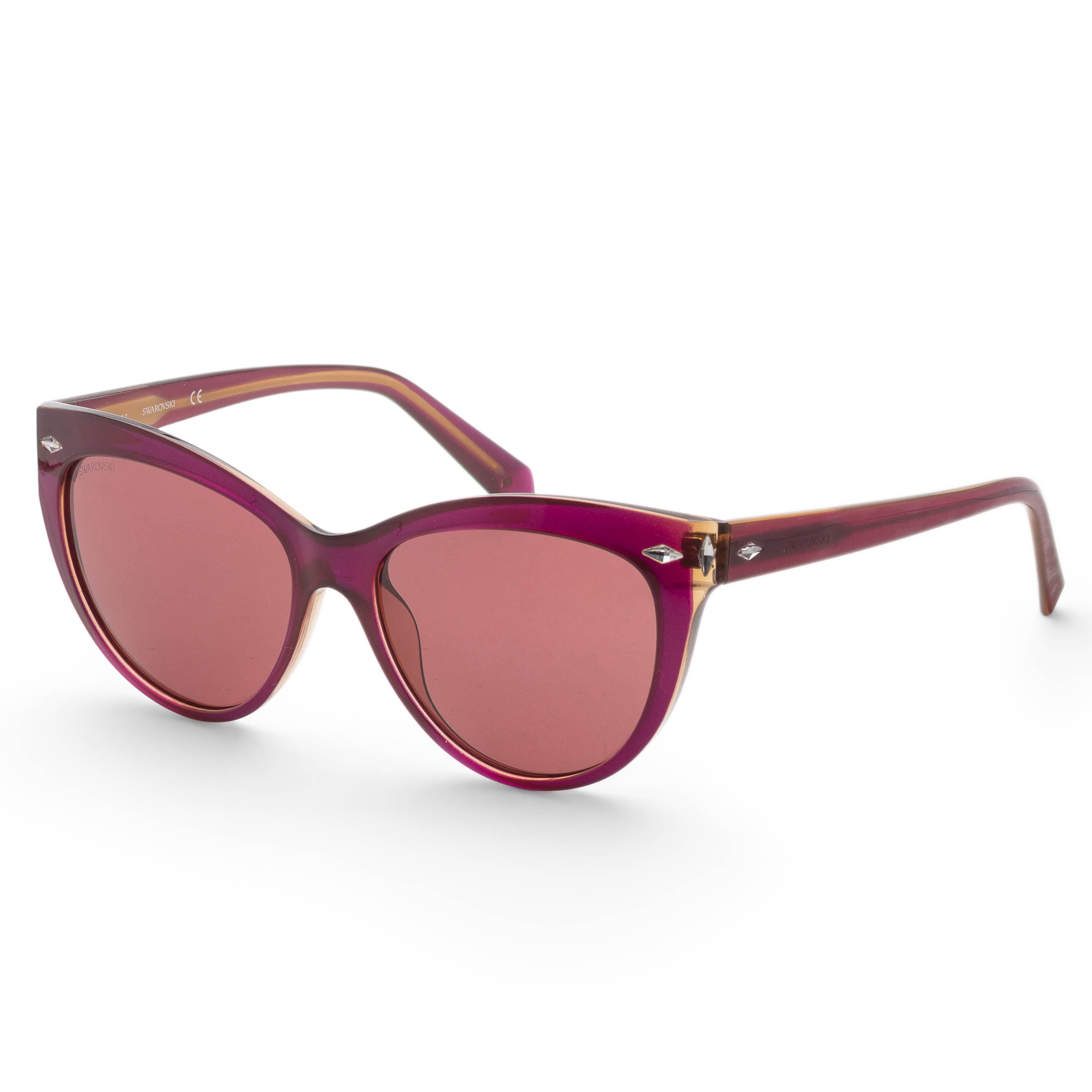 Swarovski Women's 55 mm Violet Sunglasses SK-0176-83S
