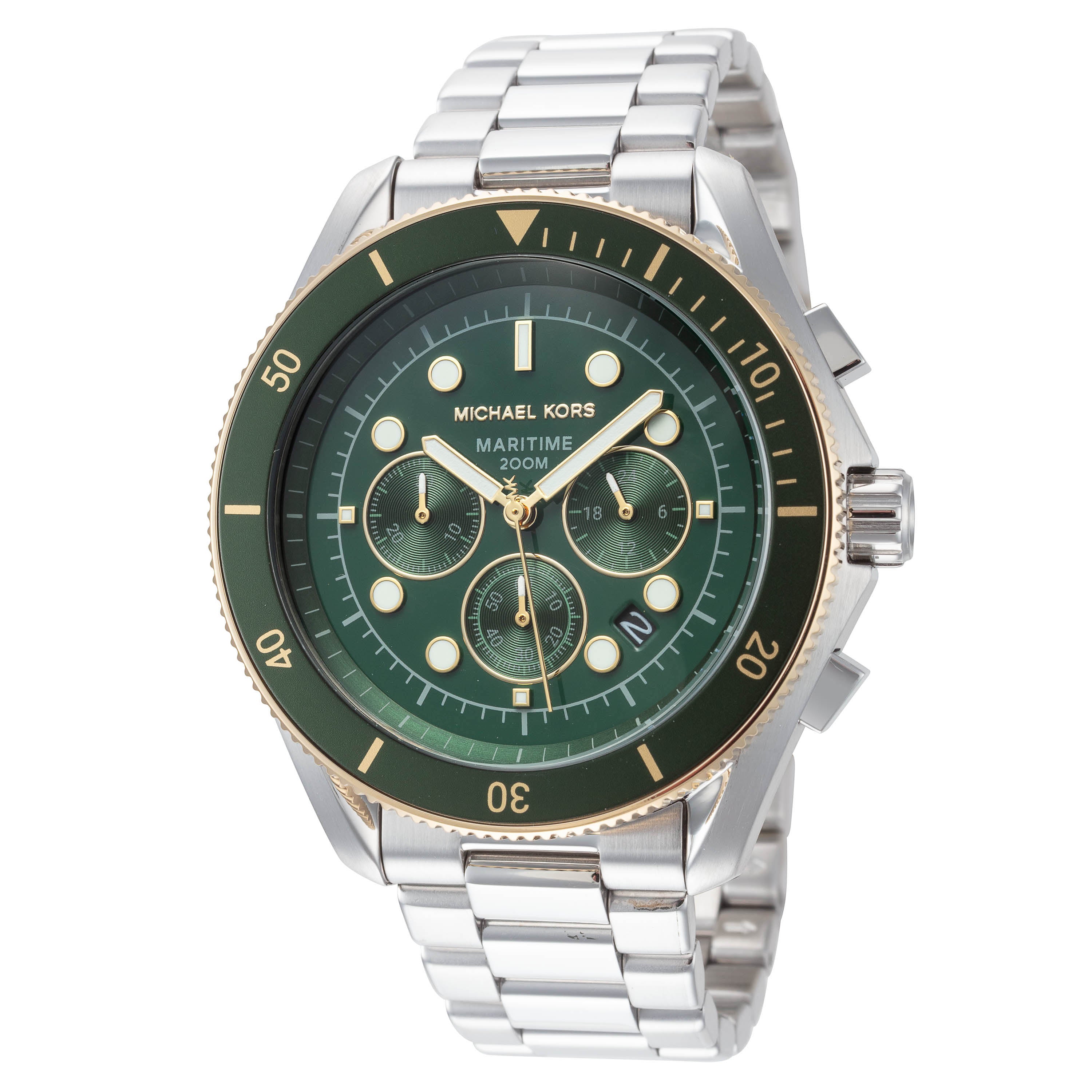 Michael Kors Men's Maritime 45mm Quartz Chronograph Watch MK9215