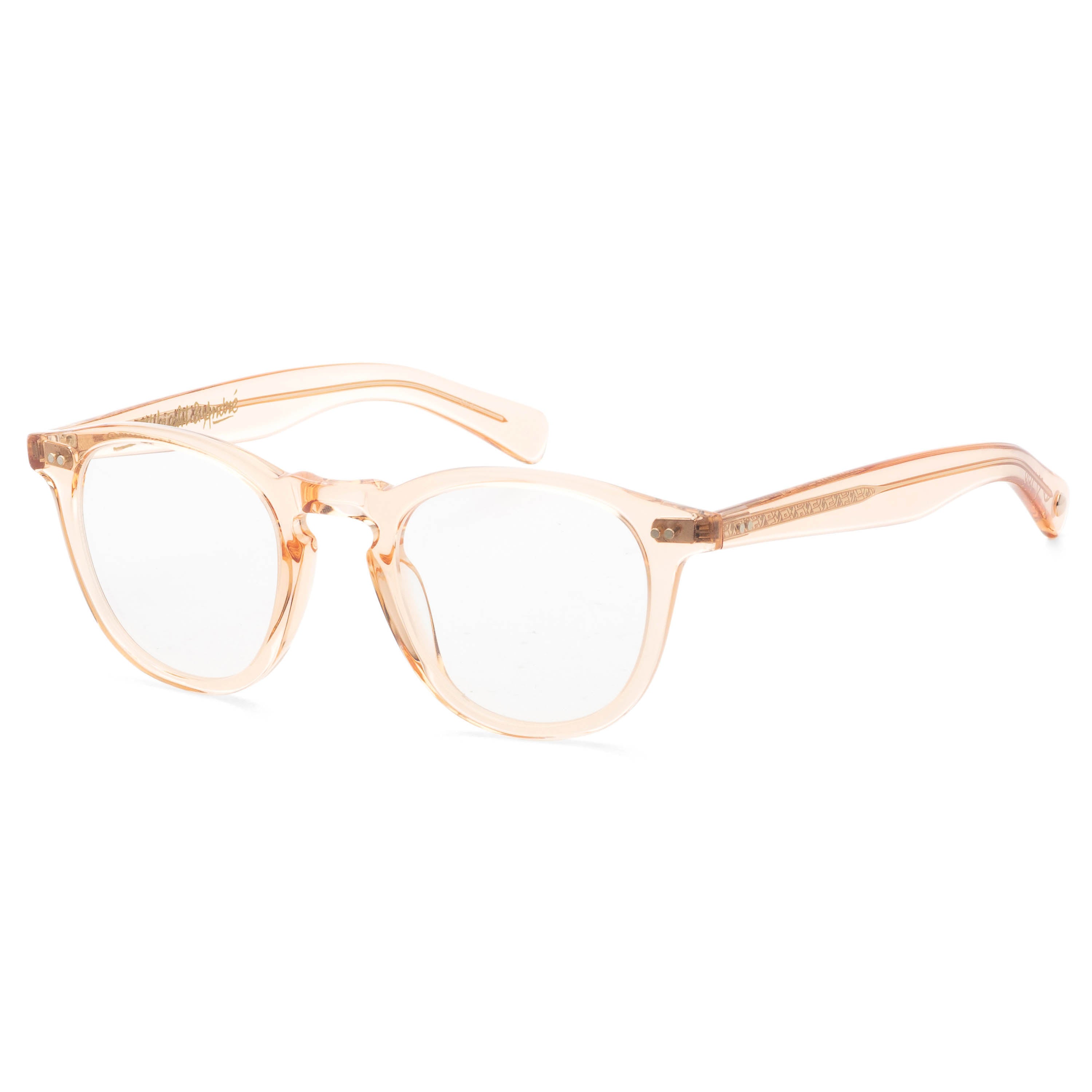 Garrett Leight Women's GLCO x ANDRE 46mm Pink Crystal Eyeglasses 1082-46-PCY