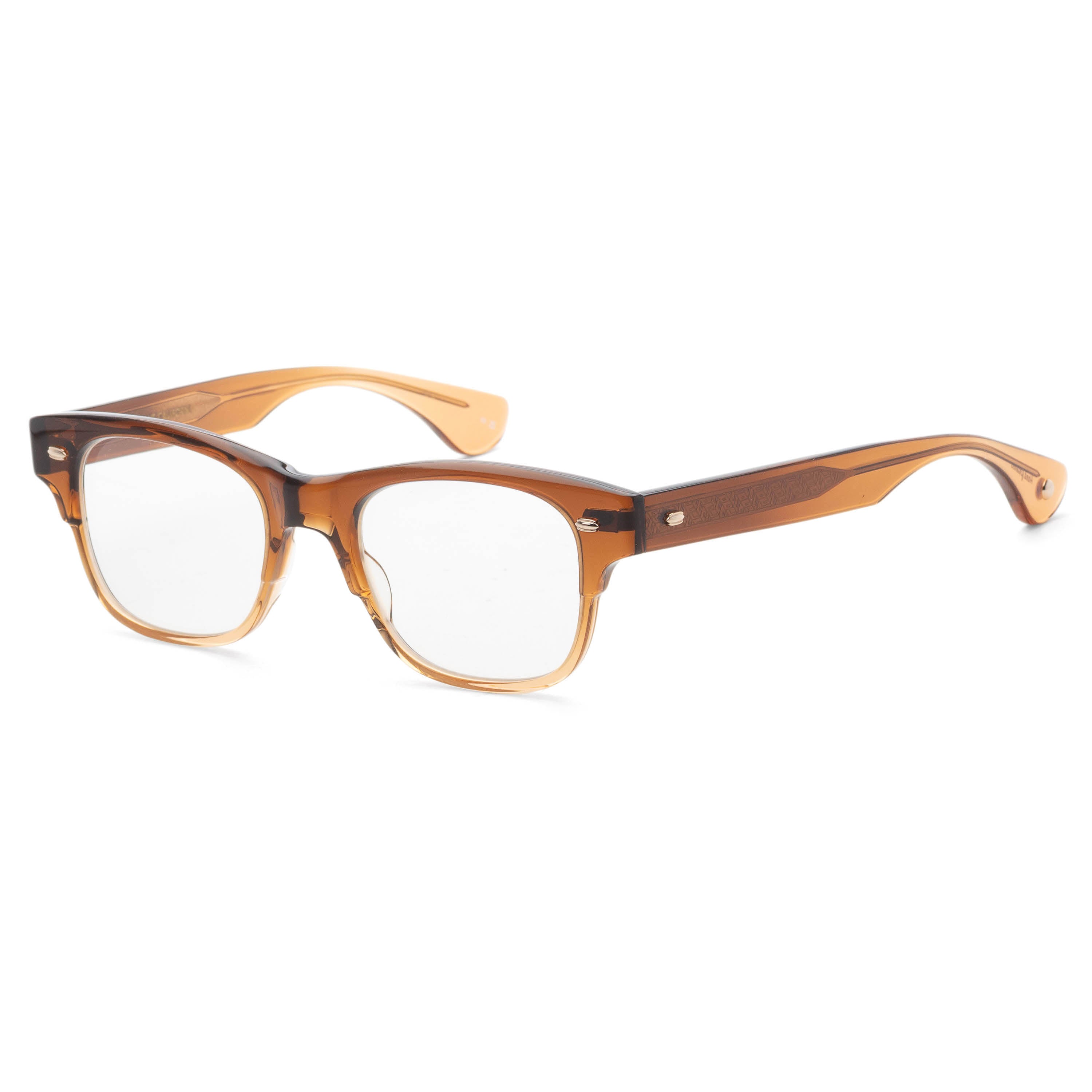 Garrett Leight Women's RODRIGUEZ 48mm Golden Fade Eyeglasses 1124-48-GOF