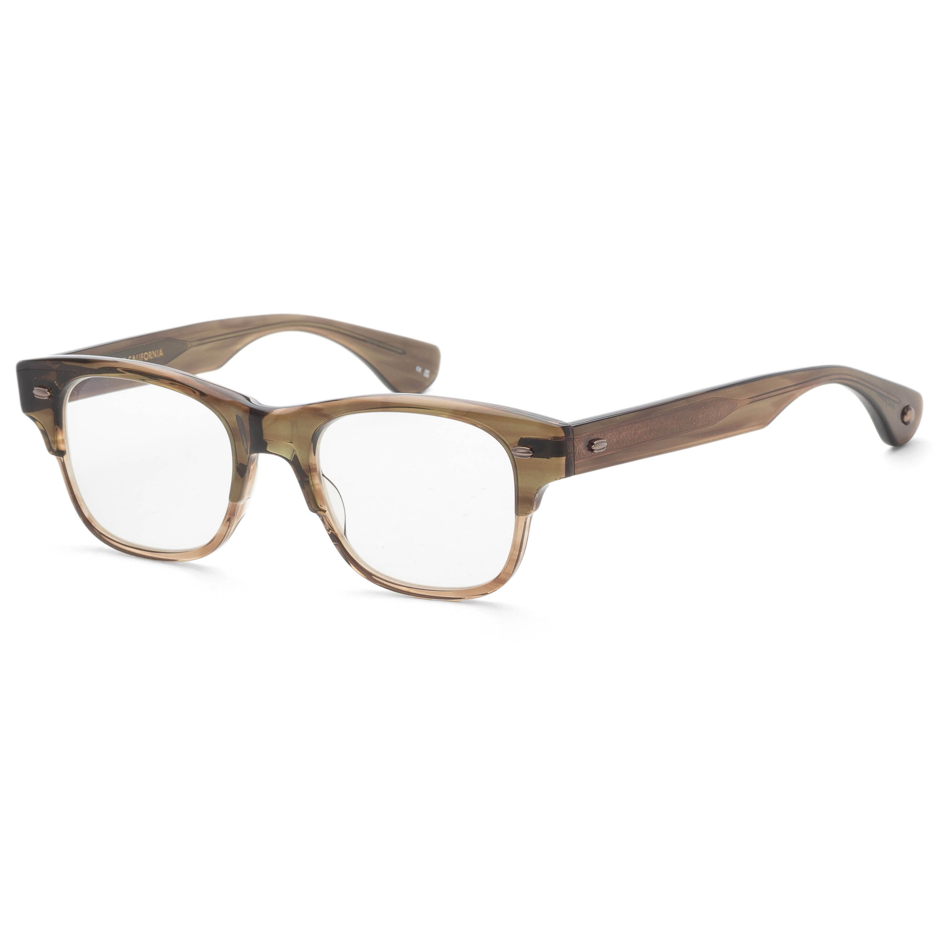 Garrett Leight Women's RODRIGUEZ 48mm Olive Eyeglasses 1124-48-OT