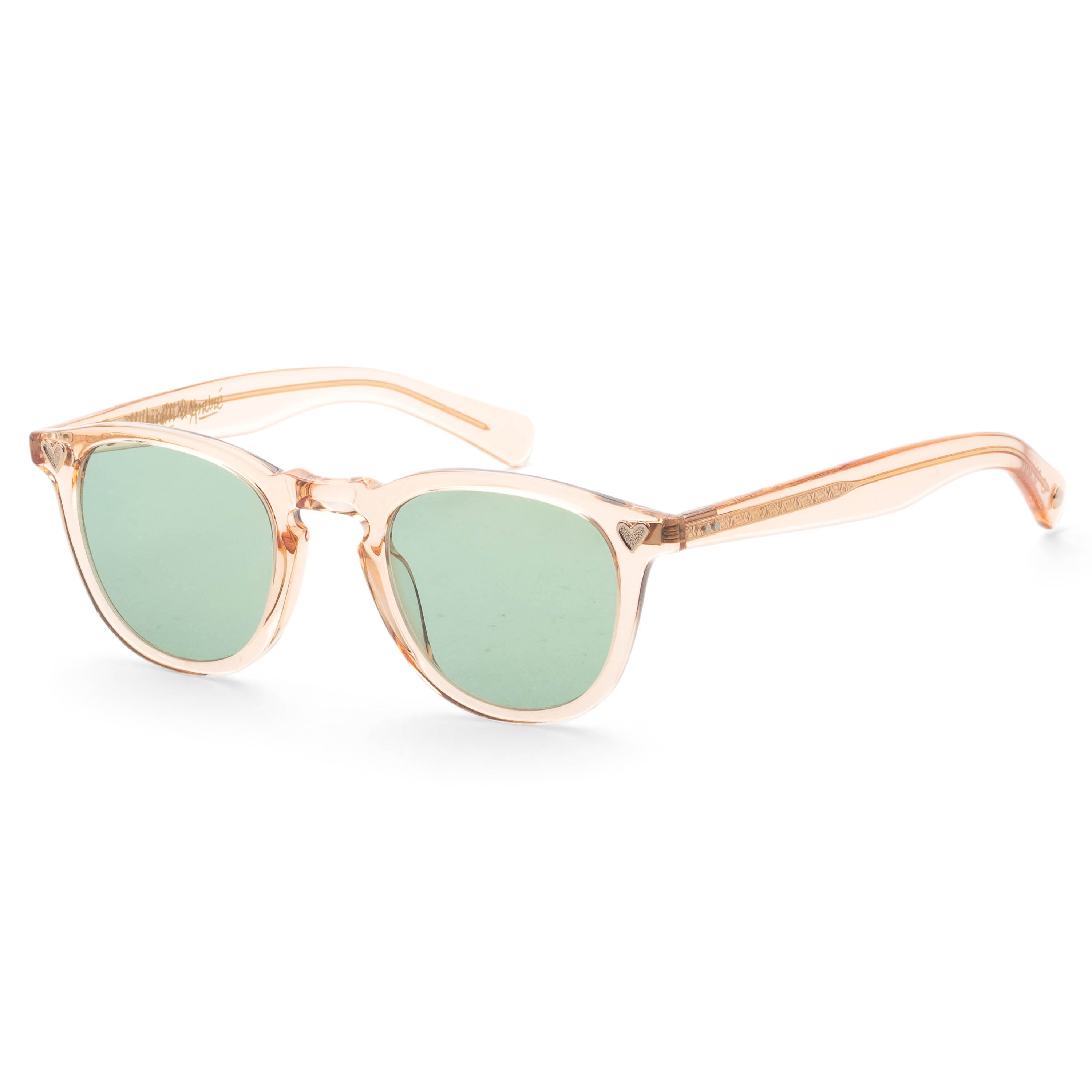 Garrett Leight Women's GLCO x ANDRE 46mm Pink Crystal Sunglasses 2082-46-PCYVRD